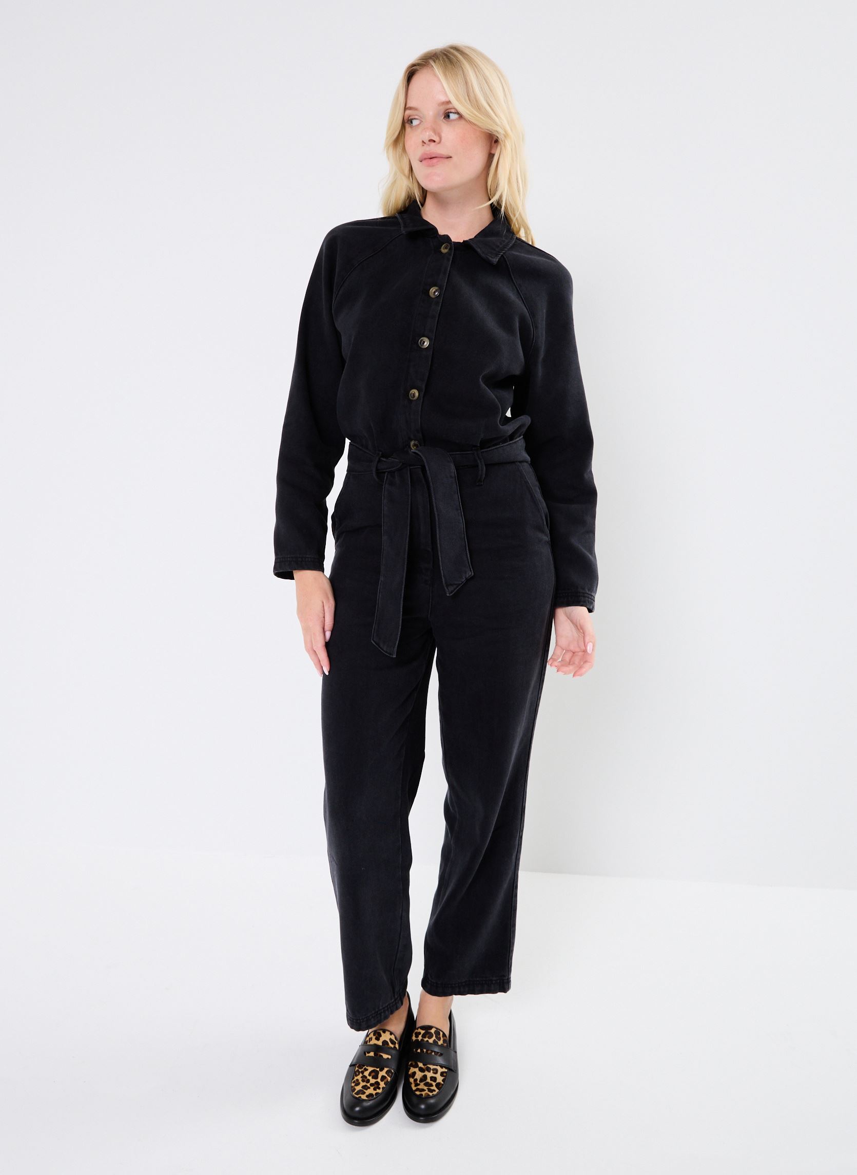 Jumpsuits Loustik 2 damen schwarz Des Petits Hauts Jumpsuits Loustik 2 damen schwarz Dark