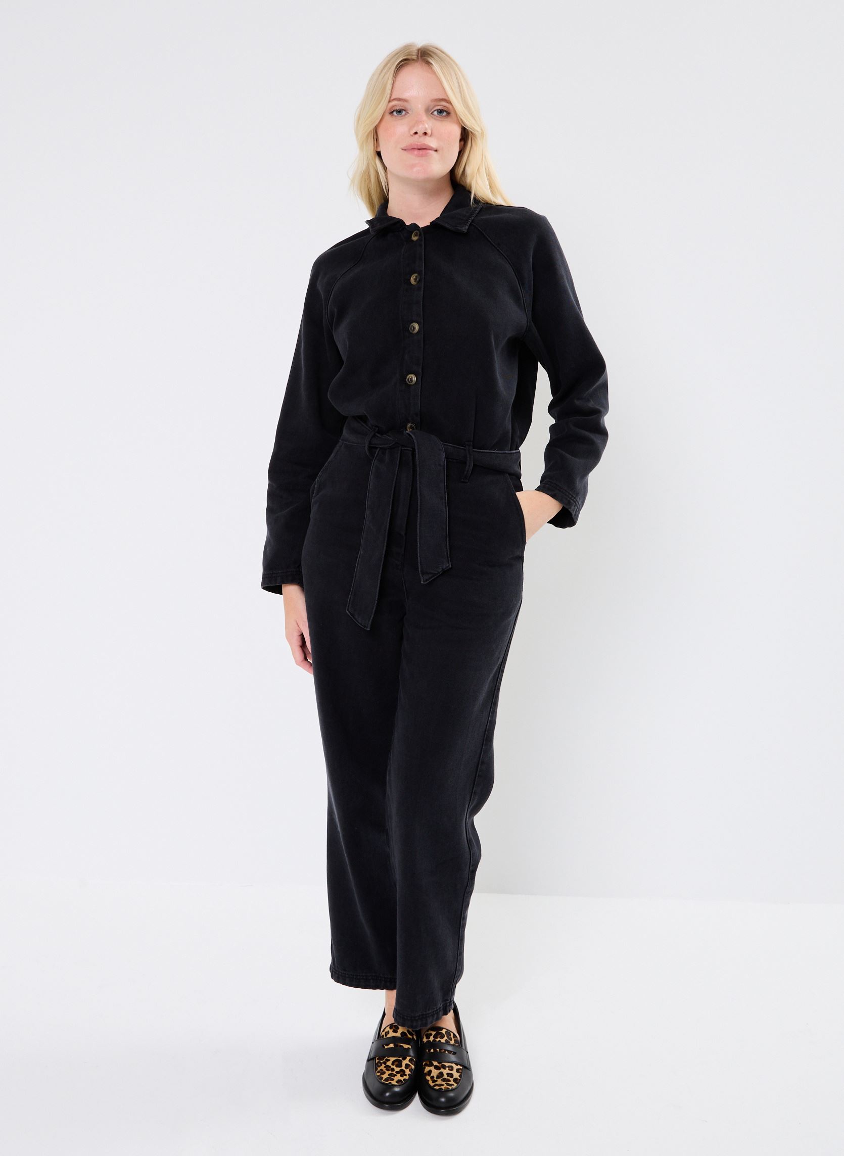 Jumpsuits Loustik 2 damen schwarz Des Petits Hauts Jumpsuits Loustik 2 damen schwarz Dark