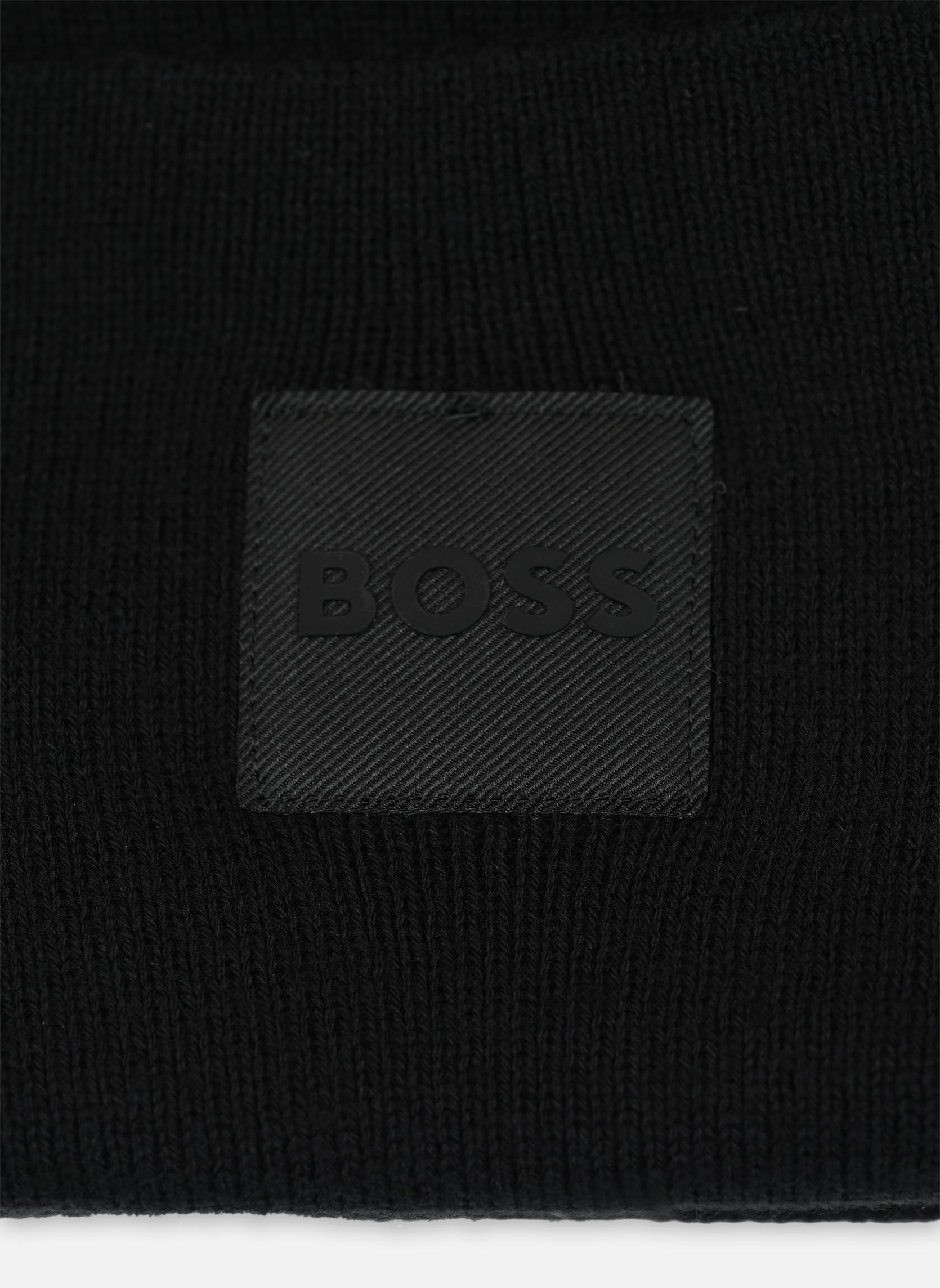 Bonnets Fantastico_R_Hat homme noir BOSS Bonnets Fantastico_R_Hat homme noir 001-Black