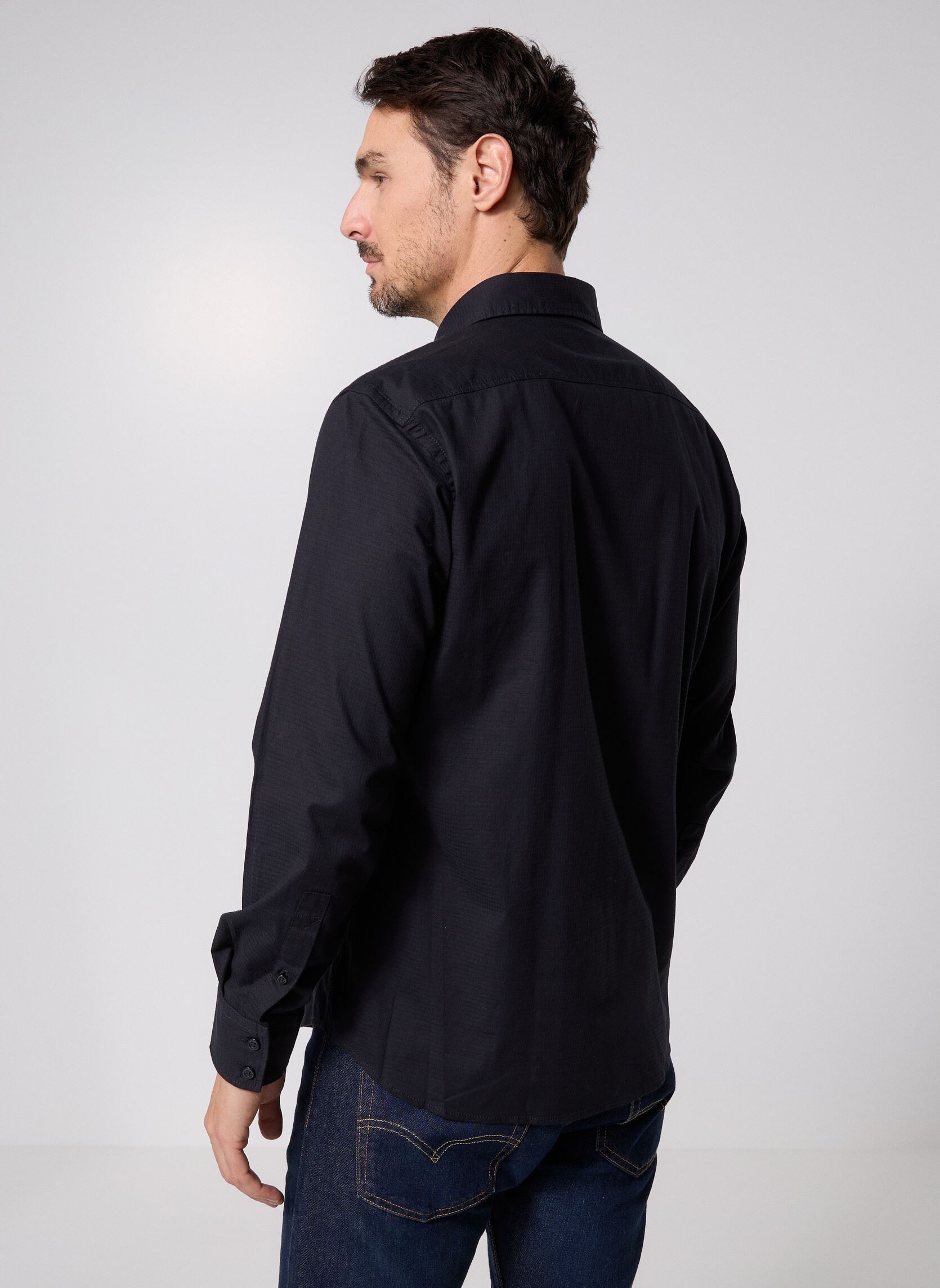 Chemises Relegant_6_M homme noir BOSS Chemises Relegant_6_M homme noir 001