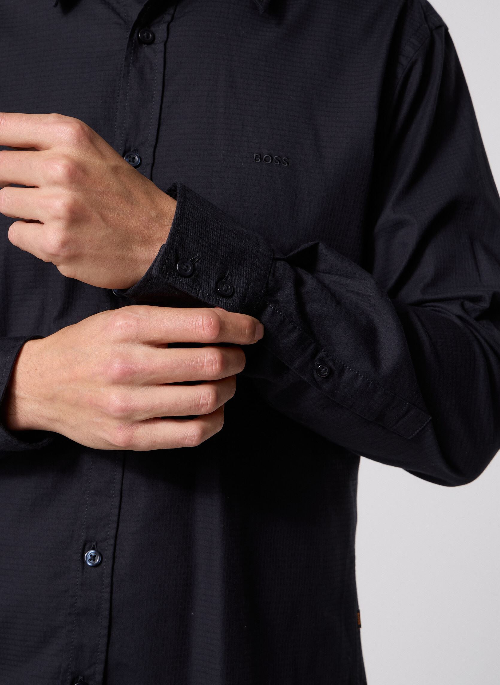 Chemises Relegant_6_M homme noir BOSS Chemises Relegant_6_M homme noir 001