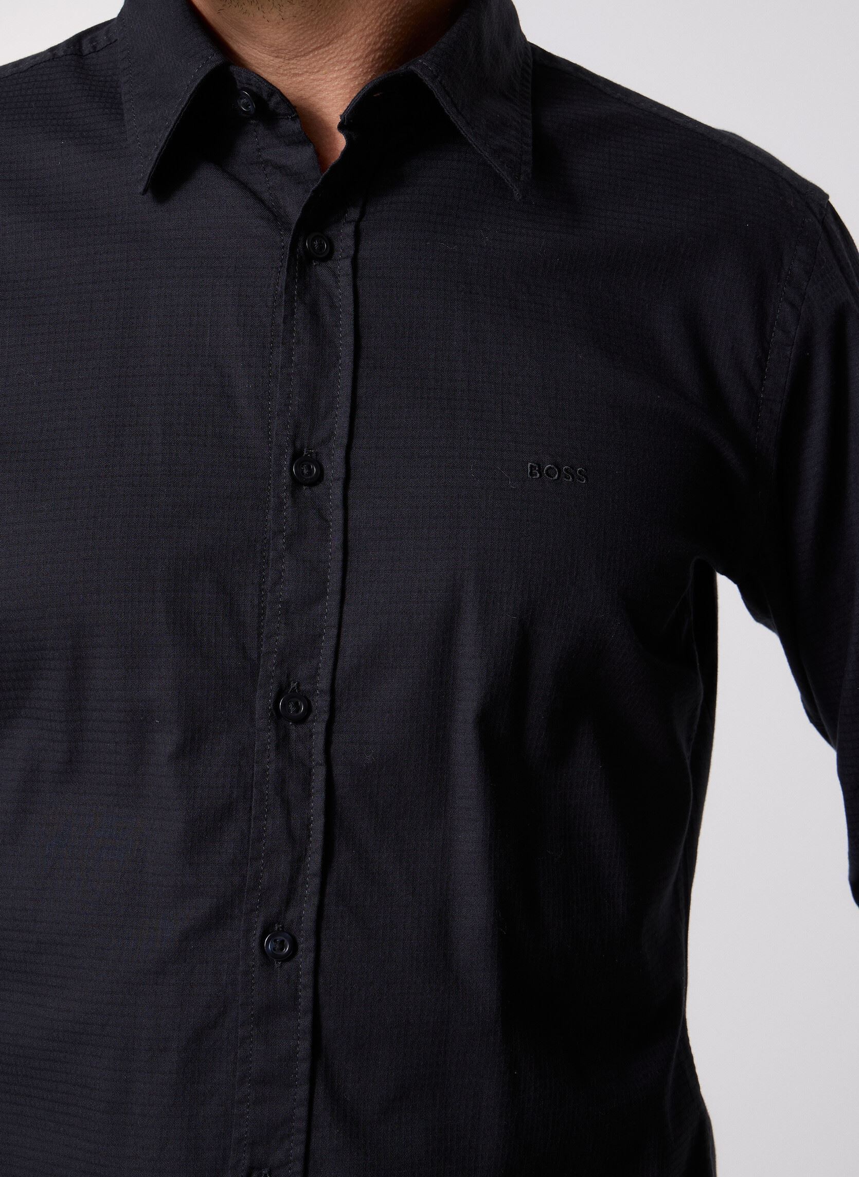 Chemises Relegant_6_M homme noir BOSS Chemises Relegant_6_M homme noir 001