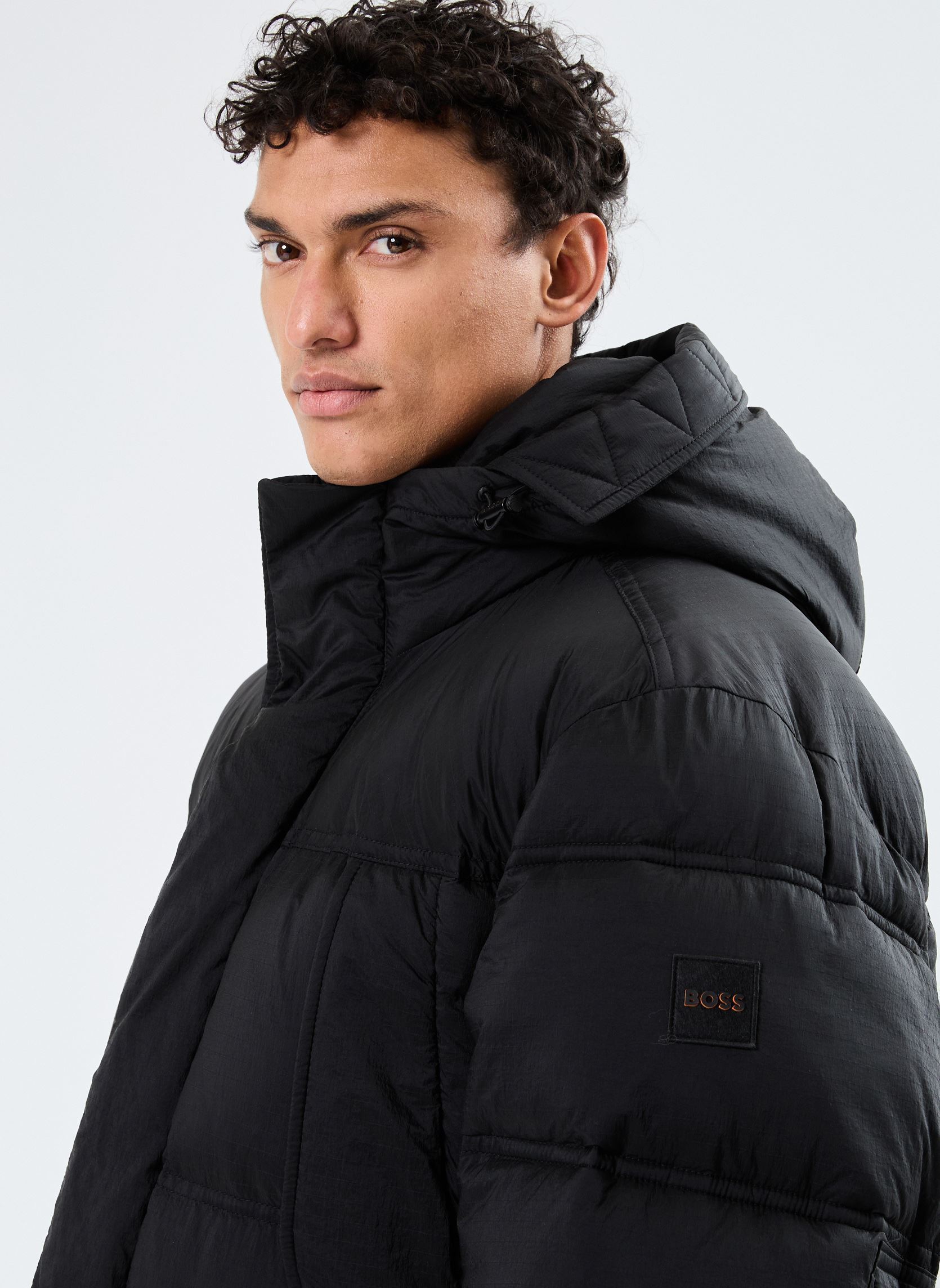 Doudounes Olomis1 homme noir BOSS Doudounes Olomis1 homme noir 001-BLACK