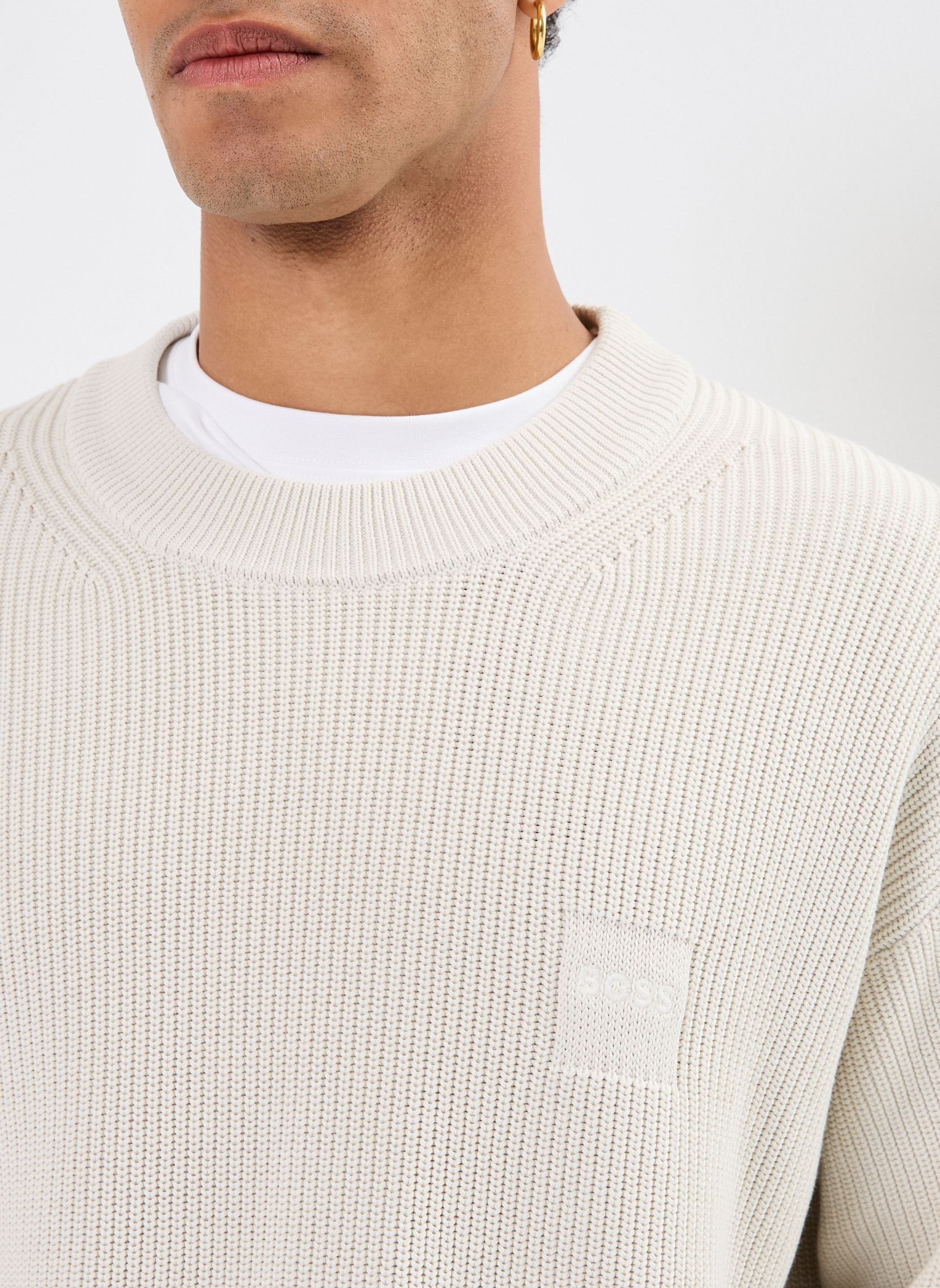 Pullover Acircolo herren weiß BOSS Pullover Acircolo herren weiß 131-OPEN WHITE