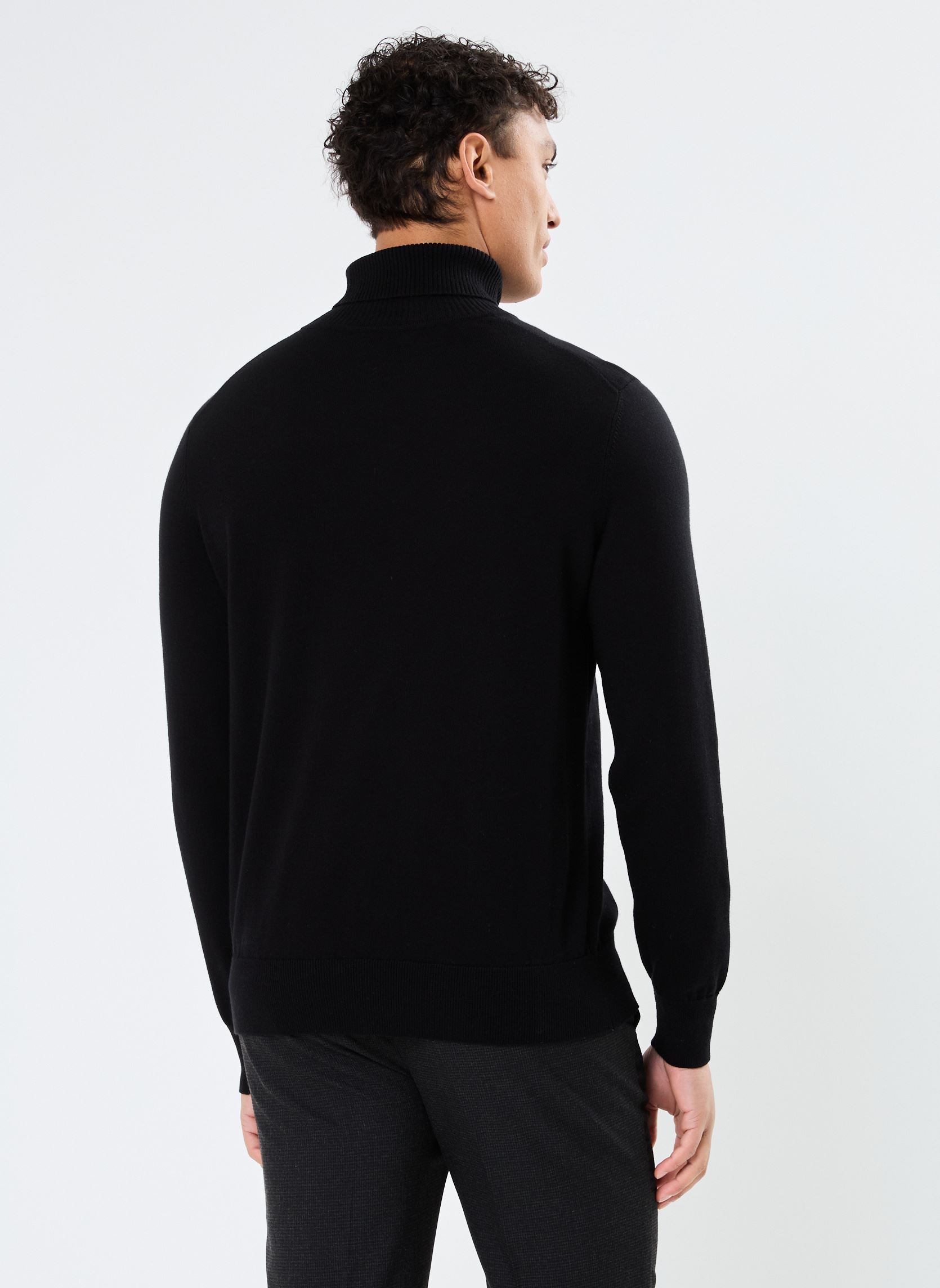 Pulls Akiro_S homme noir BOSS Pulls Akiro_S homme noir 001-BLACK