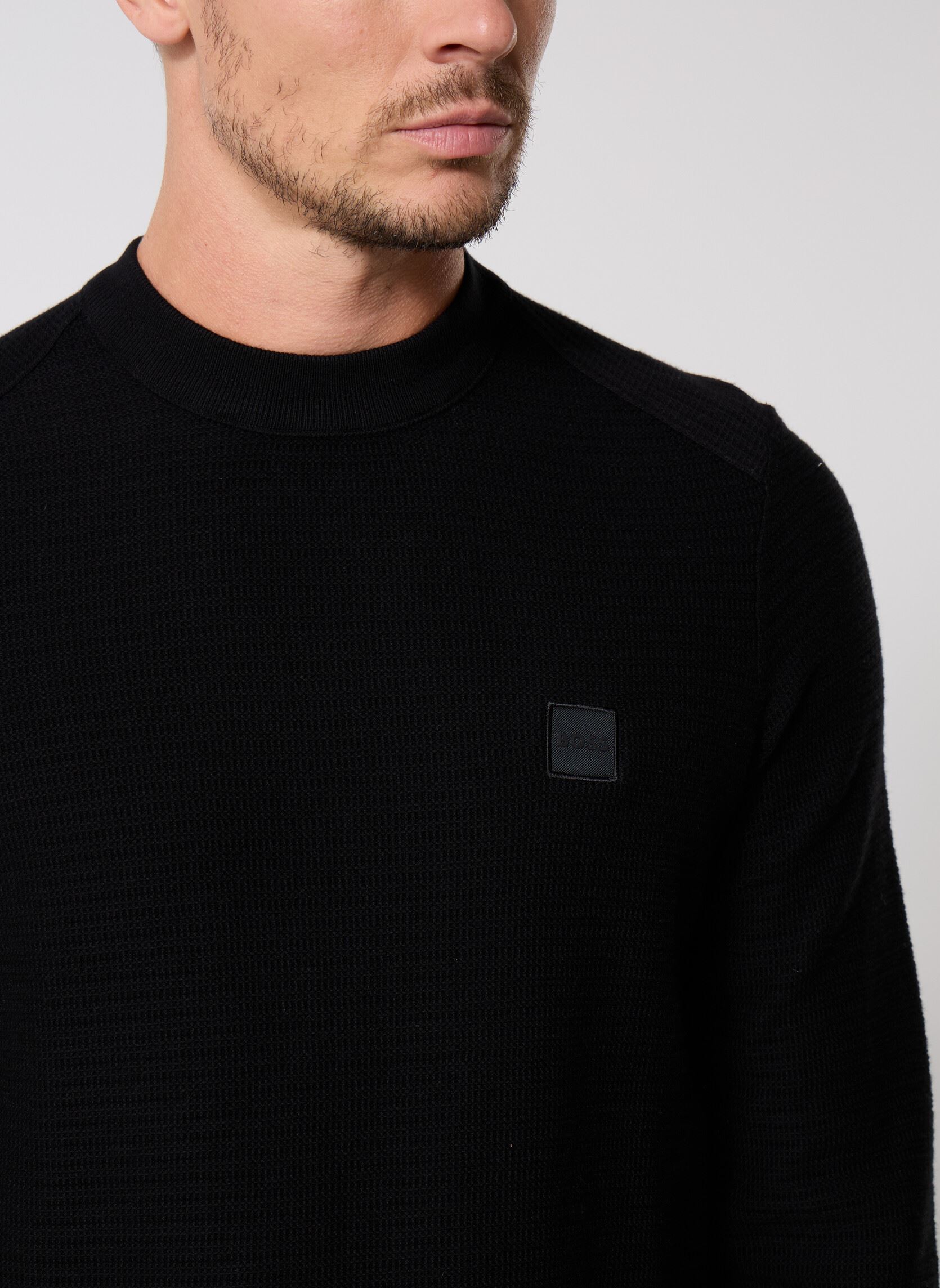 Pullover Anion_S herren schwarz BOSS Pullover Anion_S herren schwarz 001