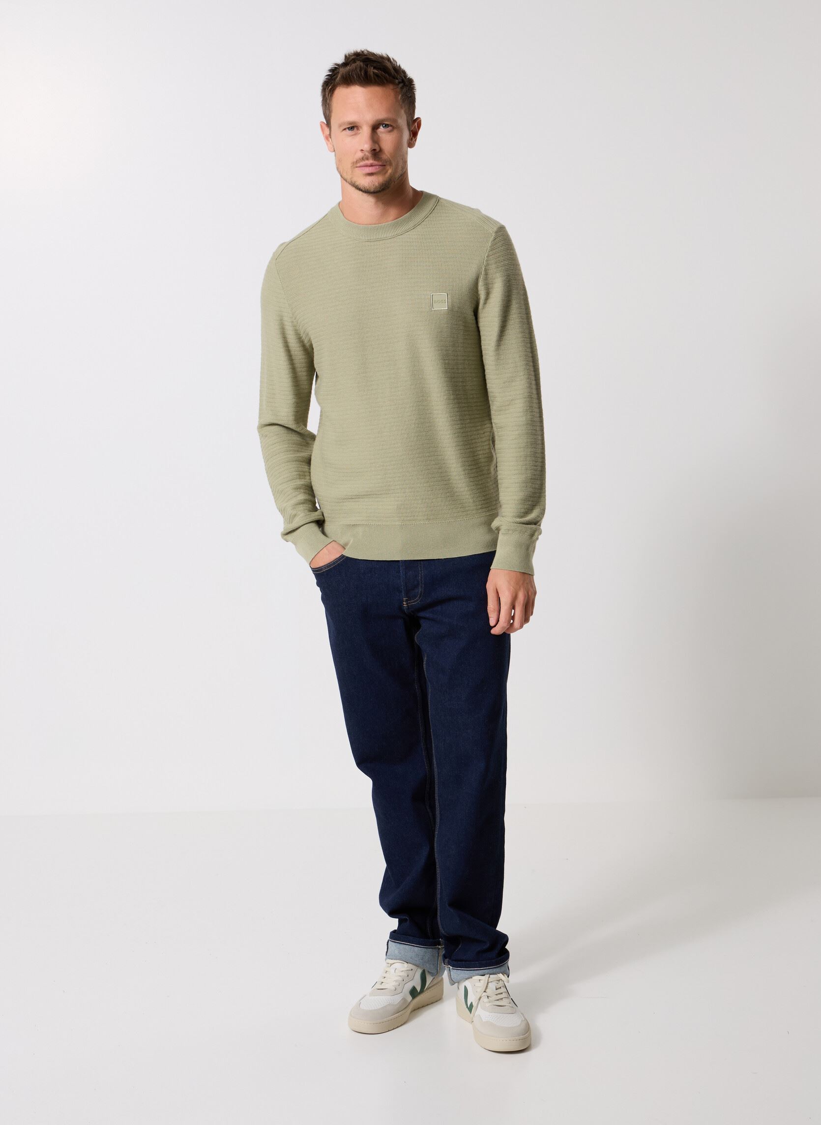 Pullover Anion_S herren grün BOSS Pullover Anion_S herren grün 370