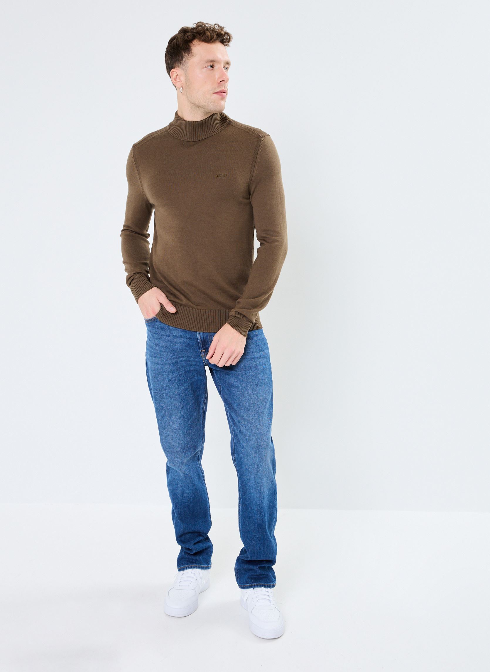 Pullover Avac_M herren braun BOSS Pullover Avac_M herren braun 368-OPEN GREEN
