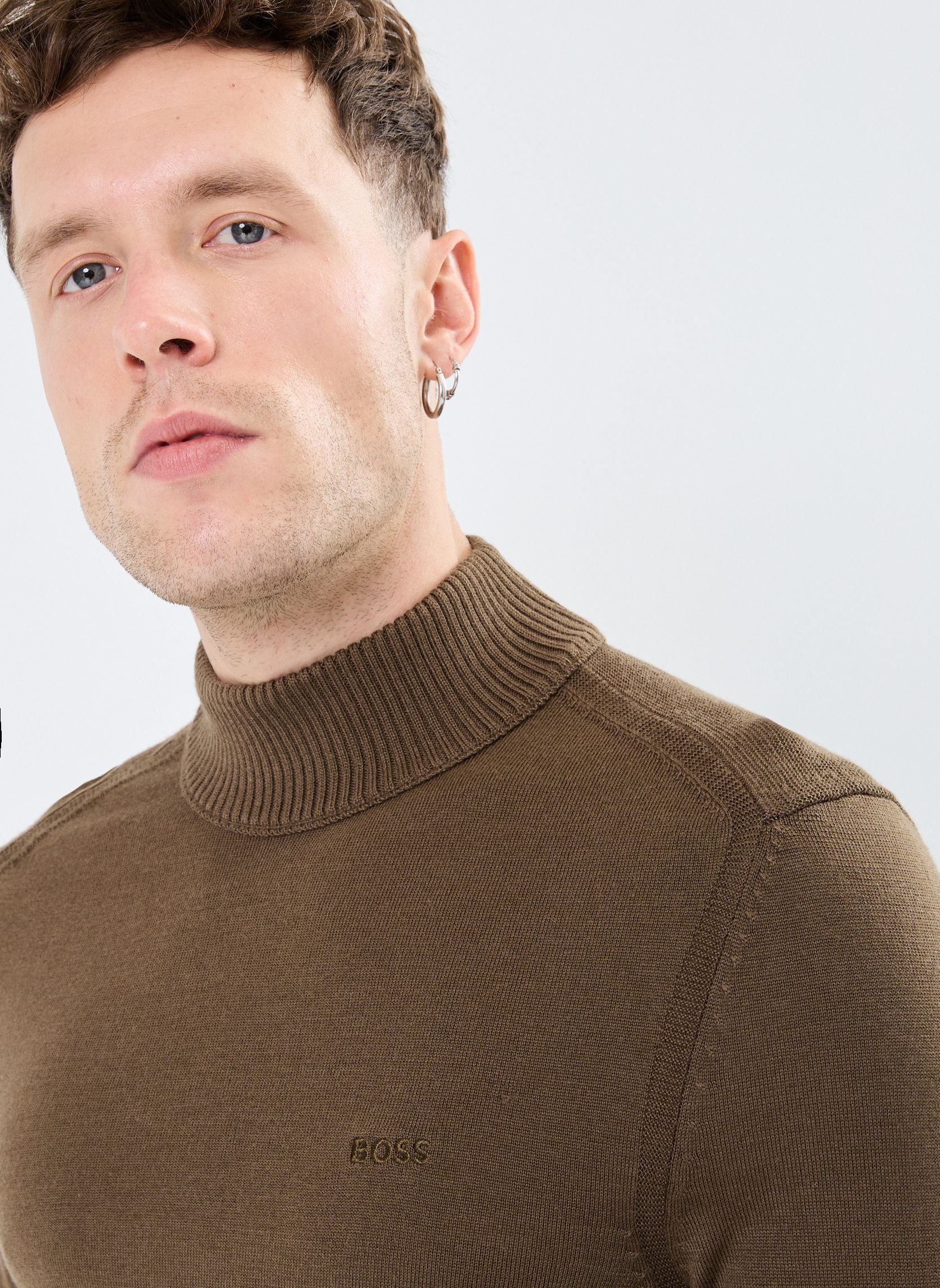 Pullover Avac_M herren braun BOSS Pullover Avac_M herren braun 368-OPEN GREEN