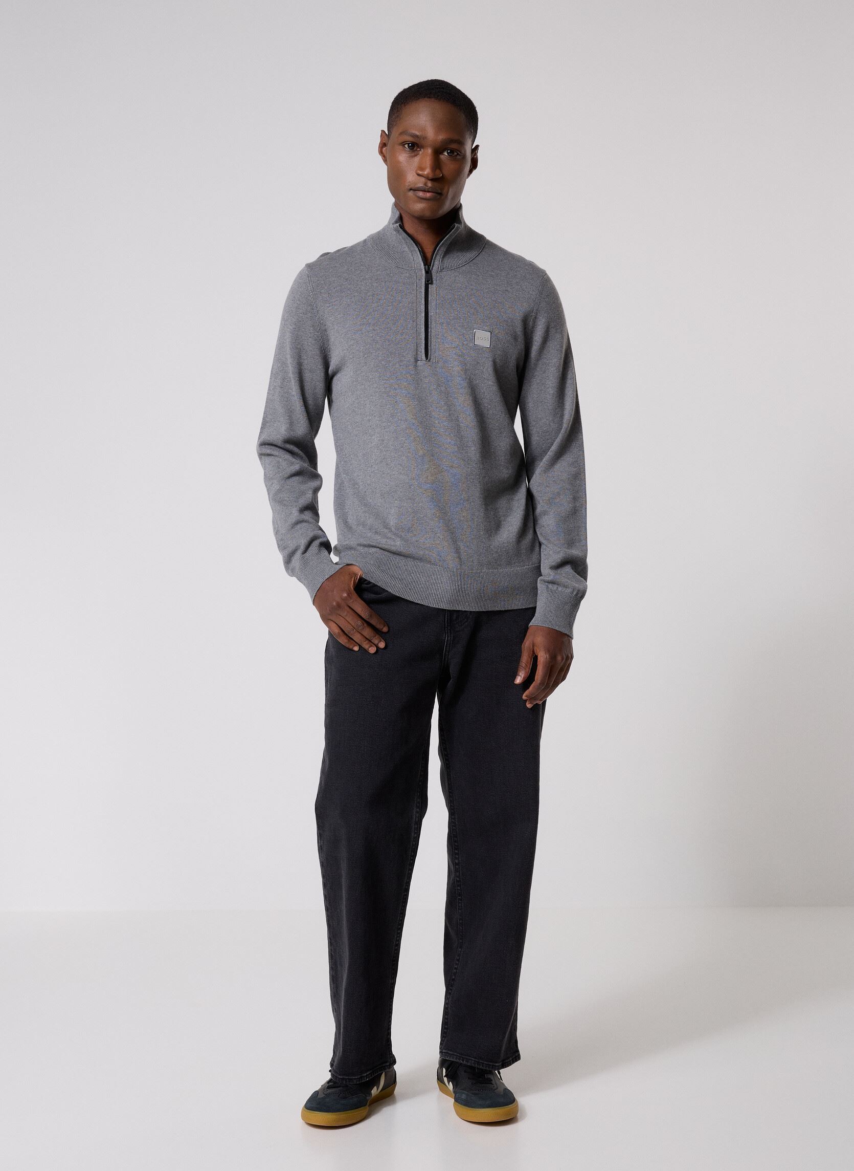 Pulls Kanobix_S homme gris BOSS Pulls Kanobix_S homme gris 041