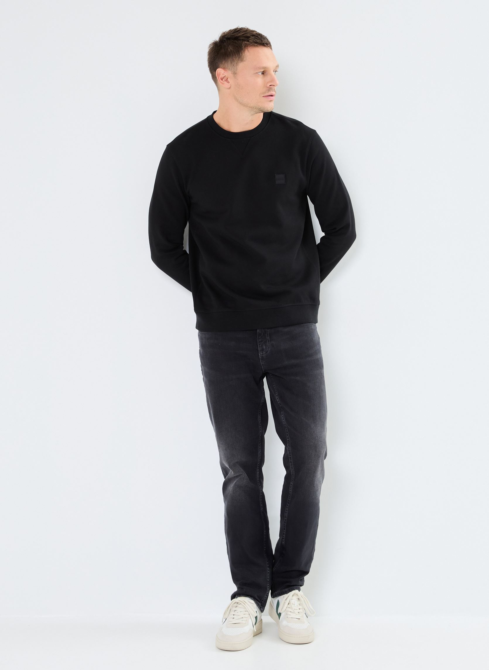 Sweats Westart 50509323 homme noir BOSS Sweats Westart 50509323 homme noir 001-BLACK
