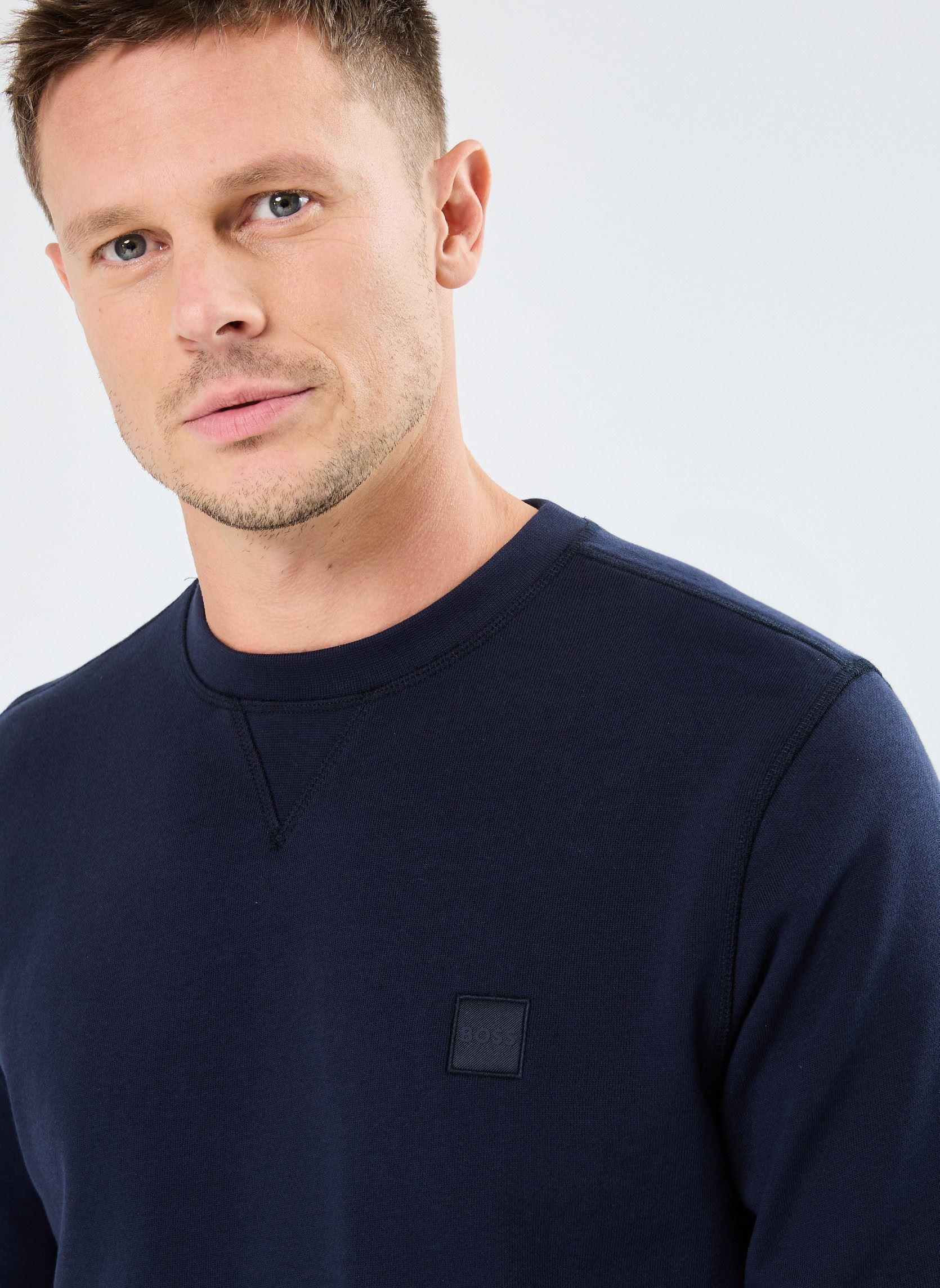 Sweats Westart 50509323 homme bleu BOSS Sweats Westart 50509323 homme bleu 404-DARK BLUE