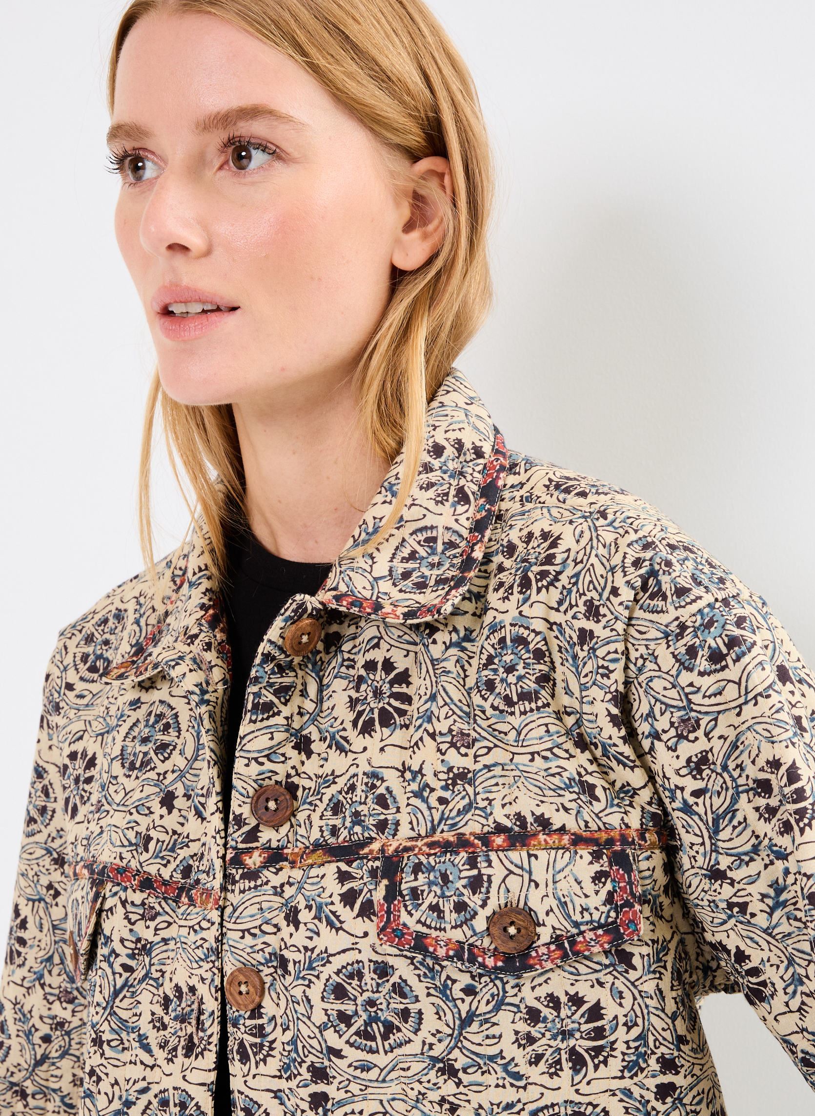 Jacken ANOUSHKA damen mehrfarbig Maison Hotel Jacken ANOUSHKA damen mehrfarbig Ice Blue