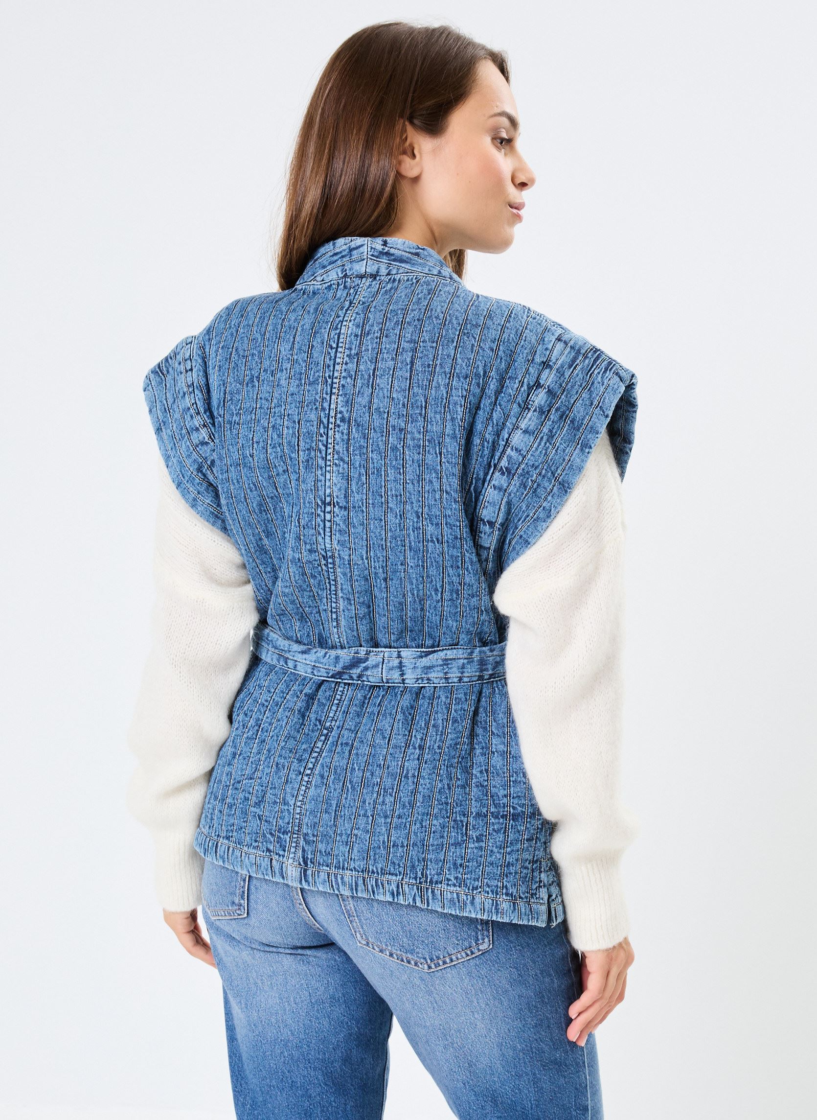 Spijkerjassen ELSA dames blauw Maison Hotel Spijkerjassen ELSA dames blauw BLUE MOON