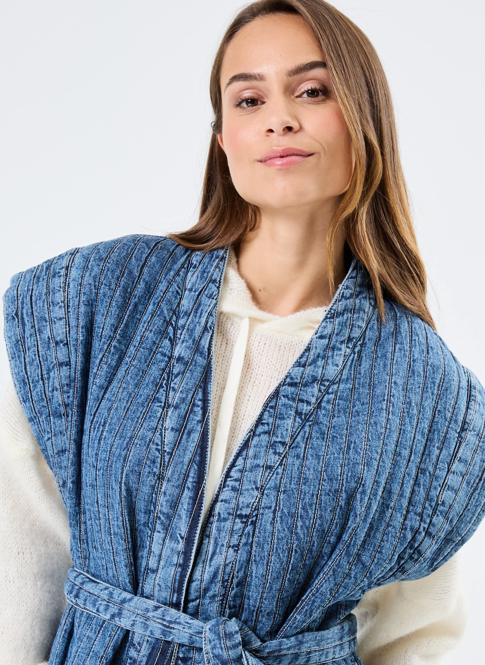 Spijkerjassen ELSA dames blauw Maison Hotel Spijkerjassen ELSA dames blauw BLUE MOON