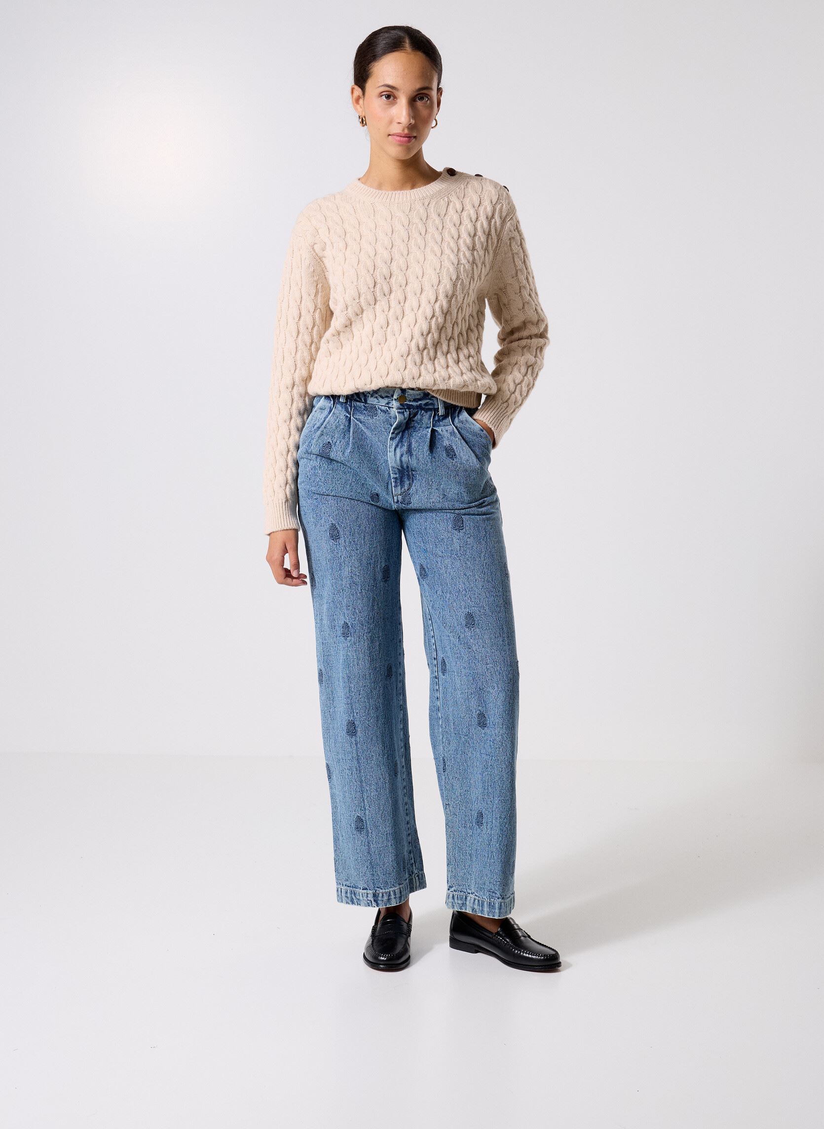 Vesten PACO dames blauw Maison Hotel Vesten PACO dames blauw HAMPTONS BLUE