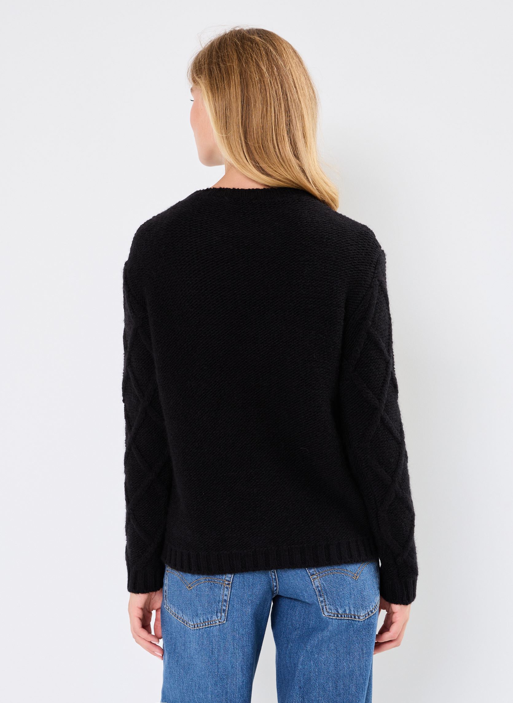 Pullover BRUCE damen schwarz Maison Hotel Pullover BRUCE damen schwarz Black