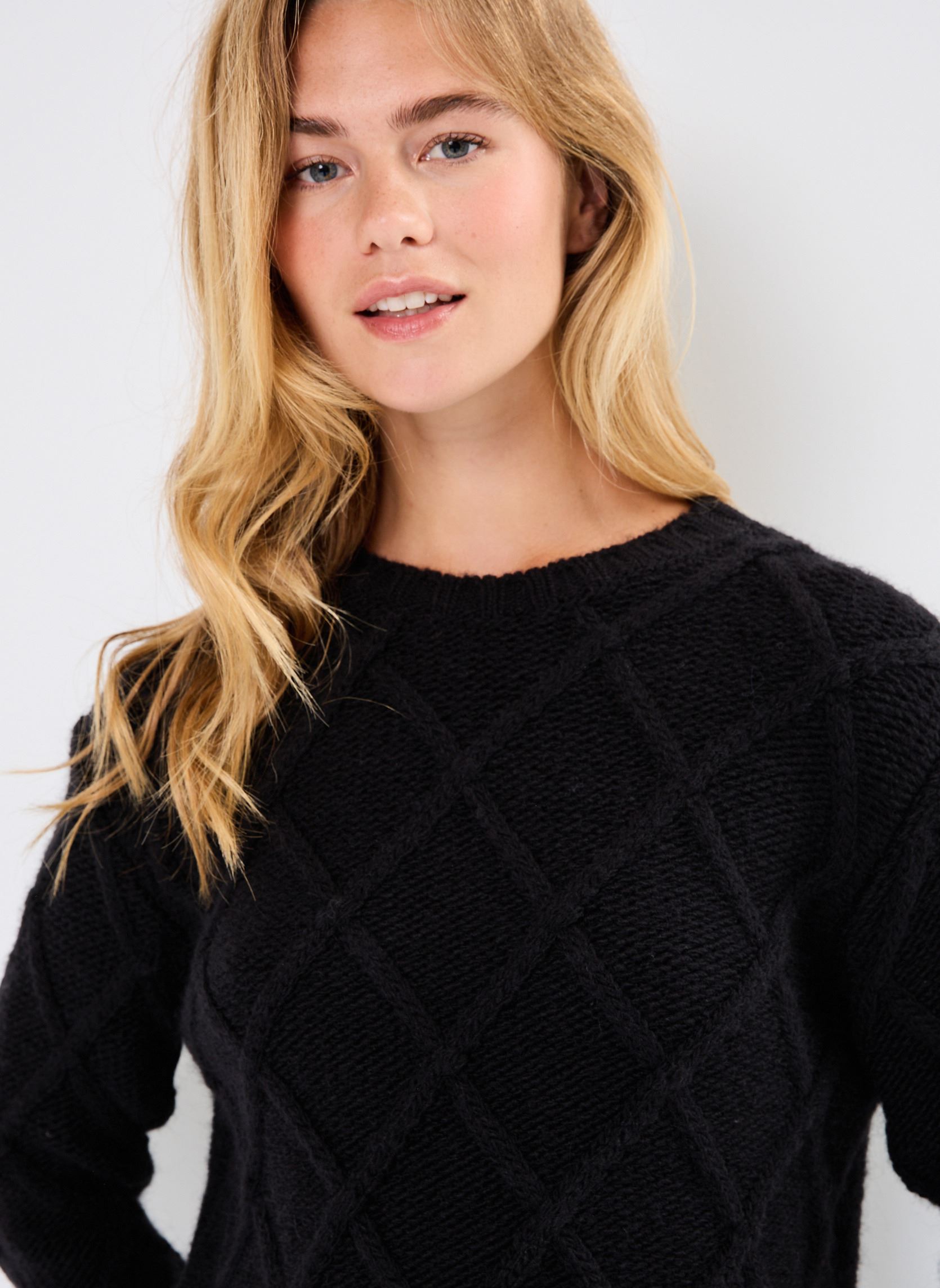 Pullover BRUCE damen schwarz Maison Hotel Pullover BRUCE damen schwarz Black