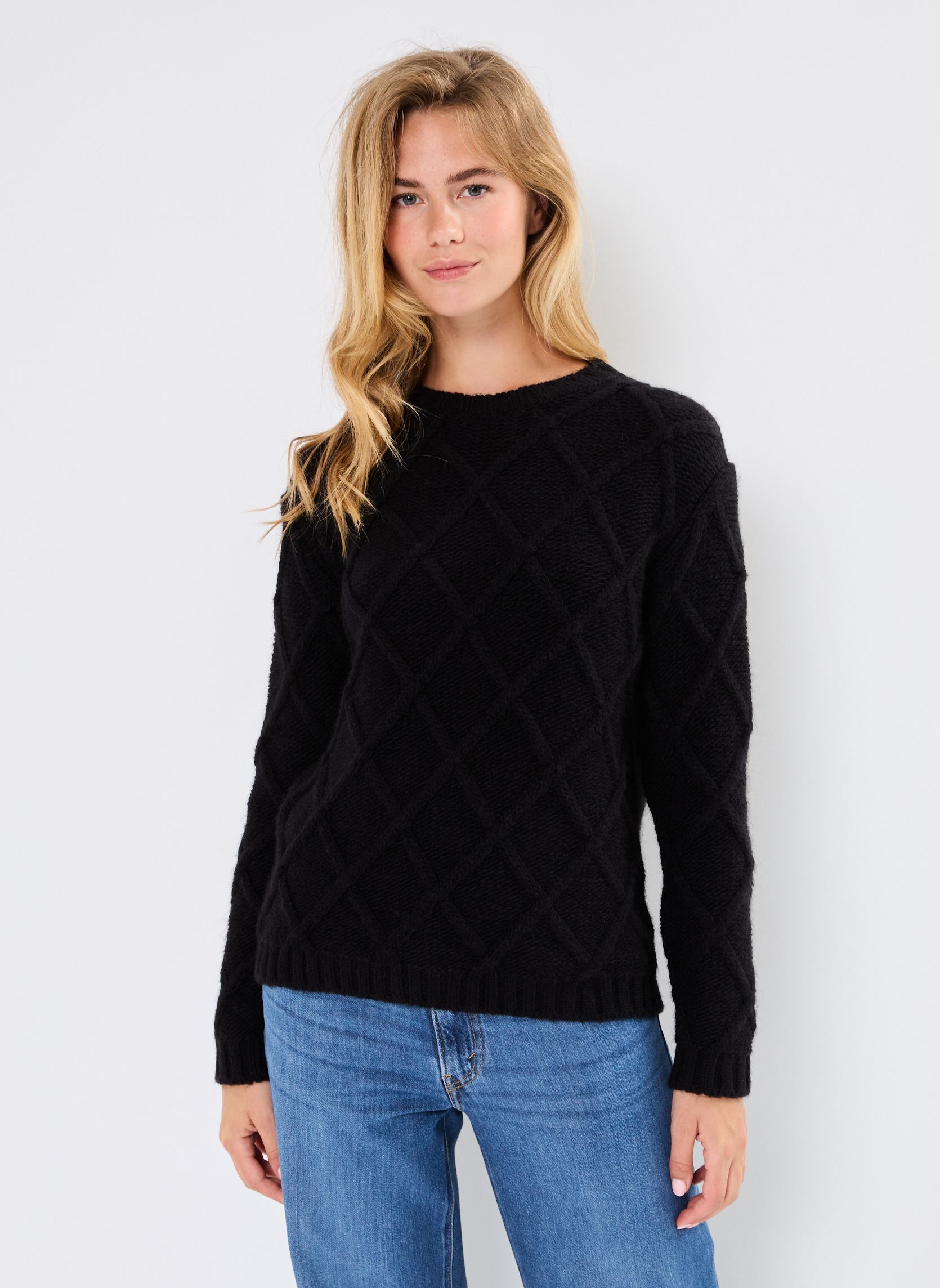 Pullover BRUCE damen schwarz Maison Hotel Pullover BRUCE damen schwarz Black