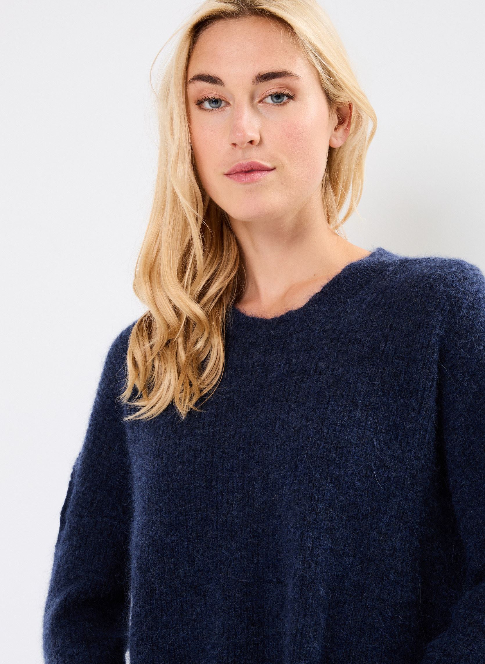 Pulls PHILIPPO femme bleu Maison Hotel Pulls PHILIPPO femme bleu BLUEBERRY