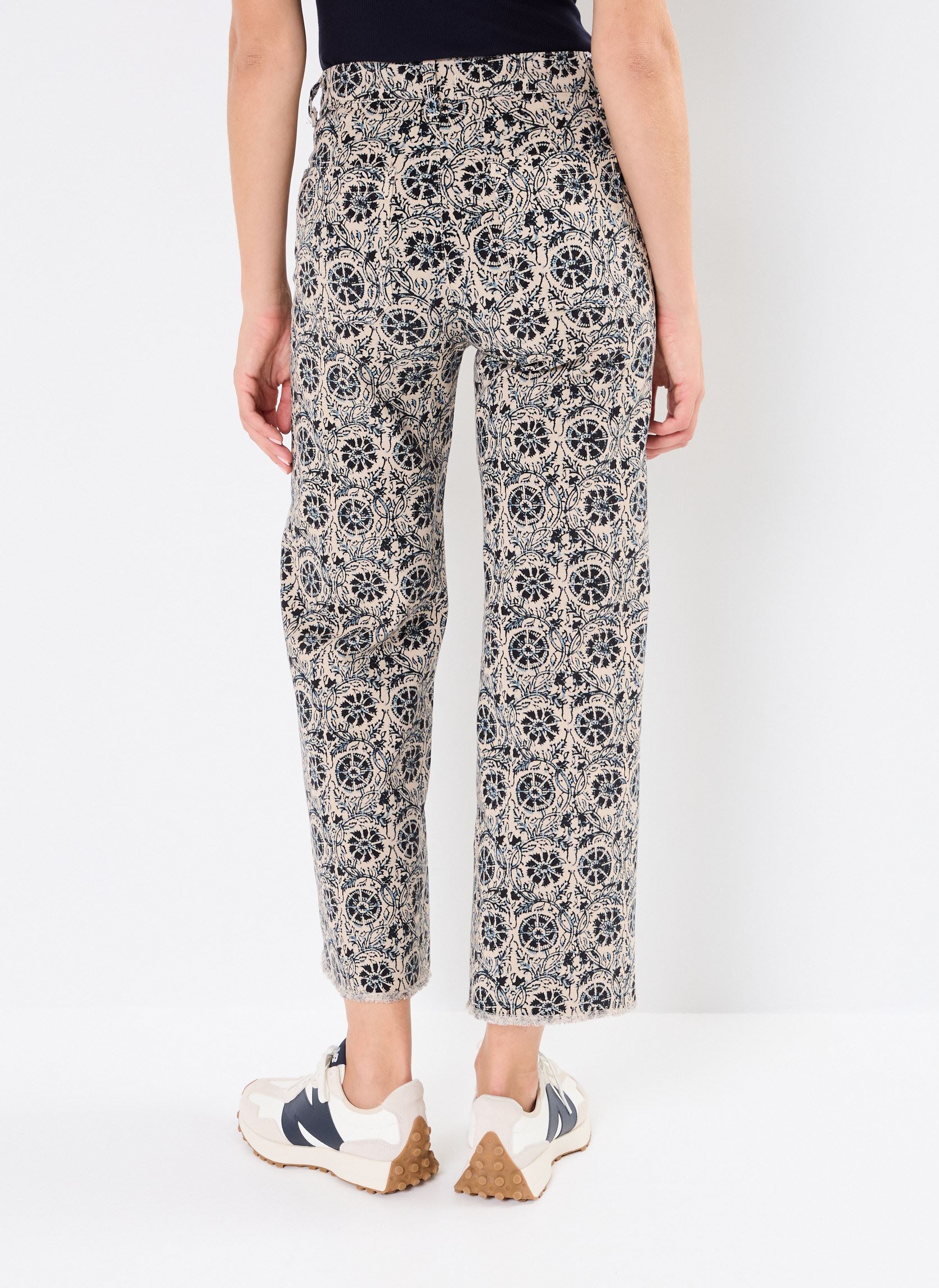 Pantalons larges INDIANO femme bleu Maison Hotel Pantalons larges INDIANO femme bleu STARRY NIGHT