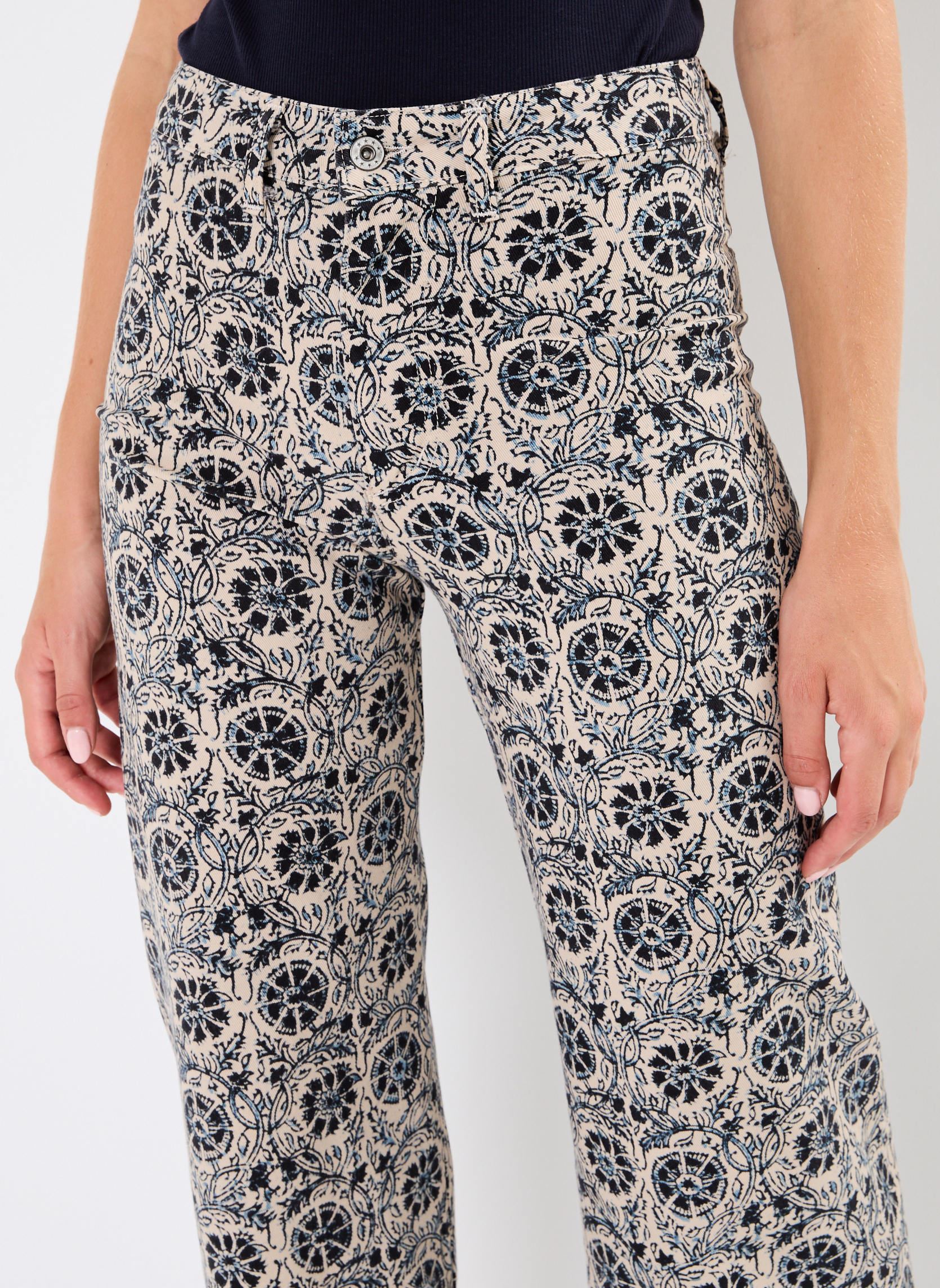 Pantalons larges INDIANO femme bleu Maison Hotel Pantalons larges INDIANO femme bleu STARRY NIGHT