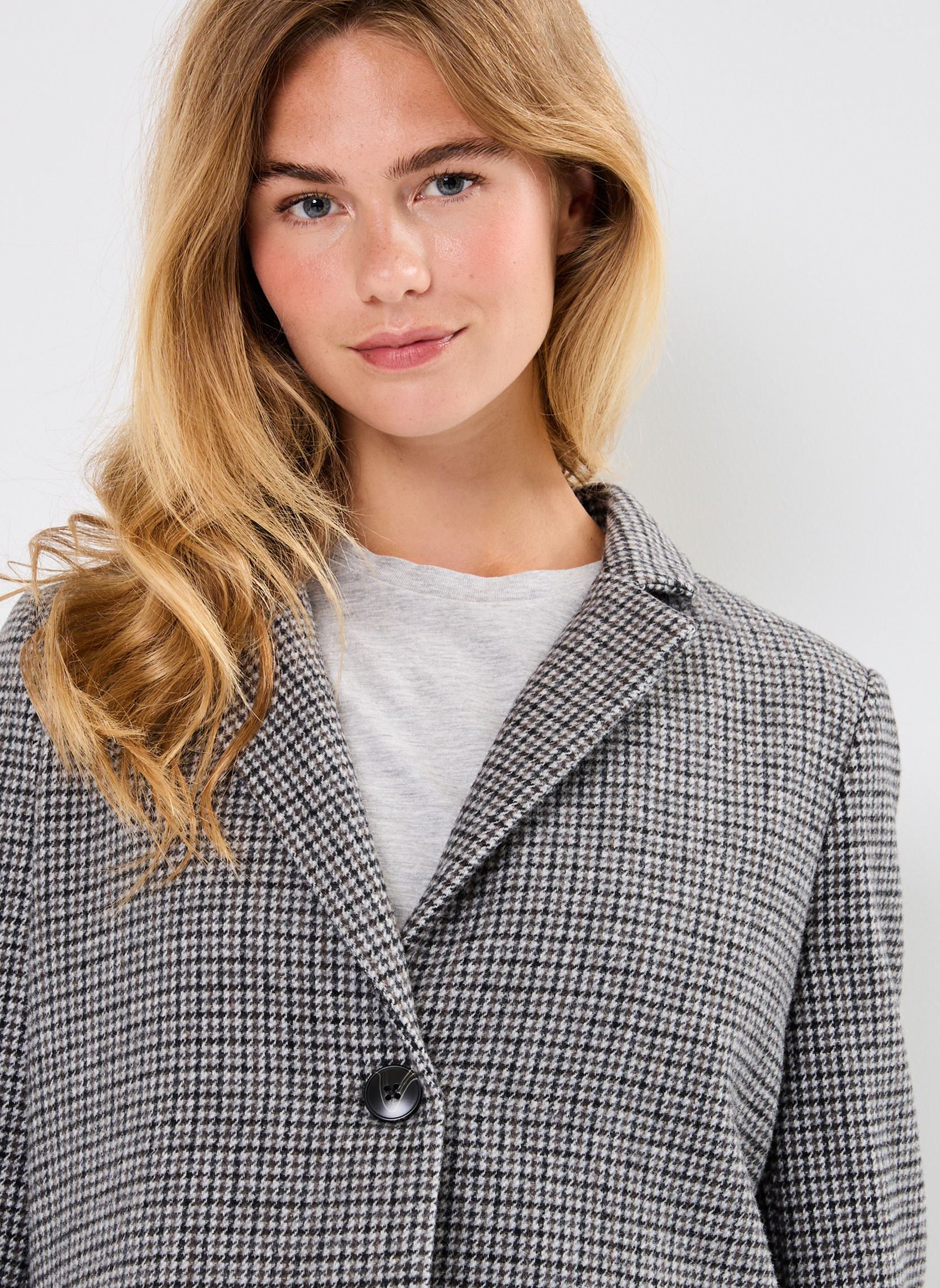 Blazer LOUISE damen grau Maison Hotel Blazer LOUISE damen grau Fossil