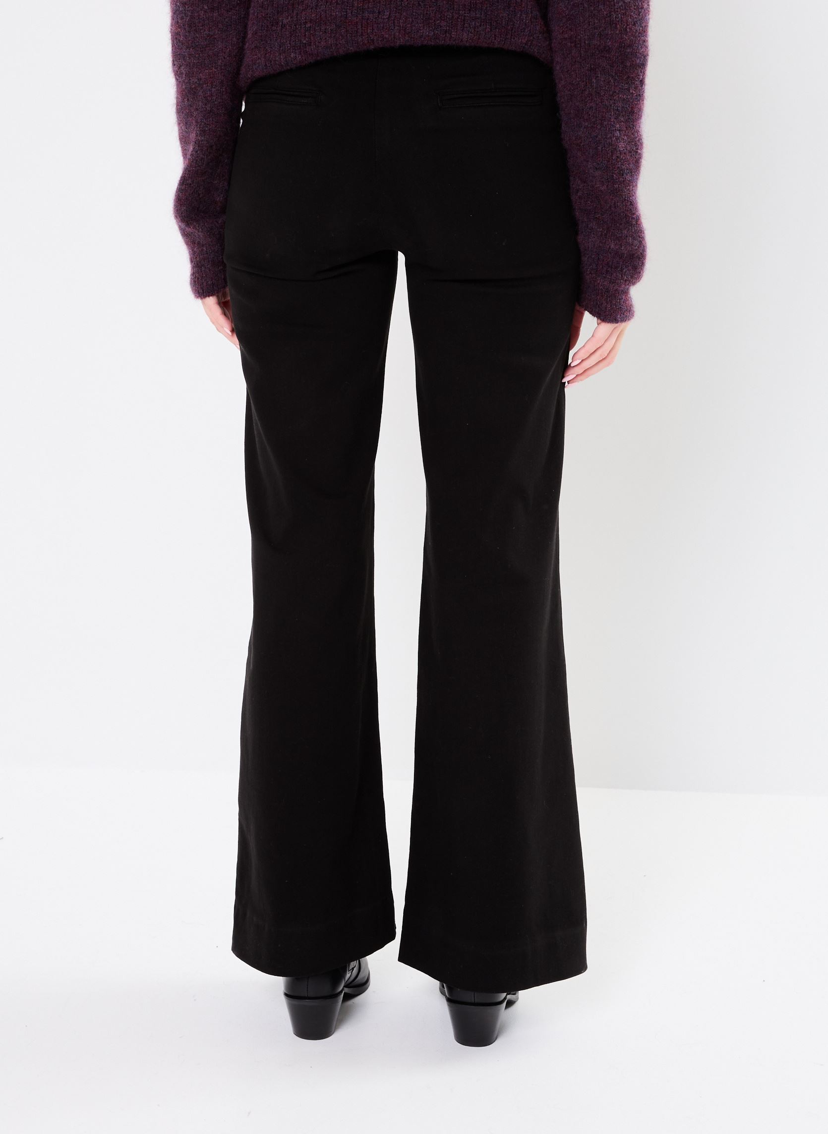 Pantalons larges VIVA femme noir Maison Hotel Pantalons larges VIVA femme noir Black