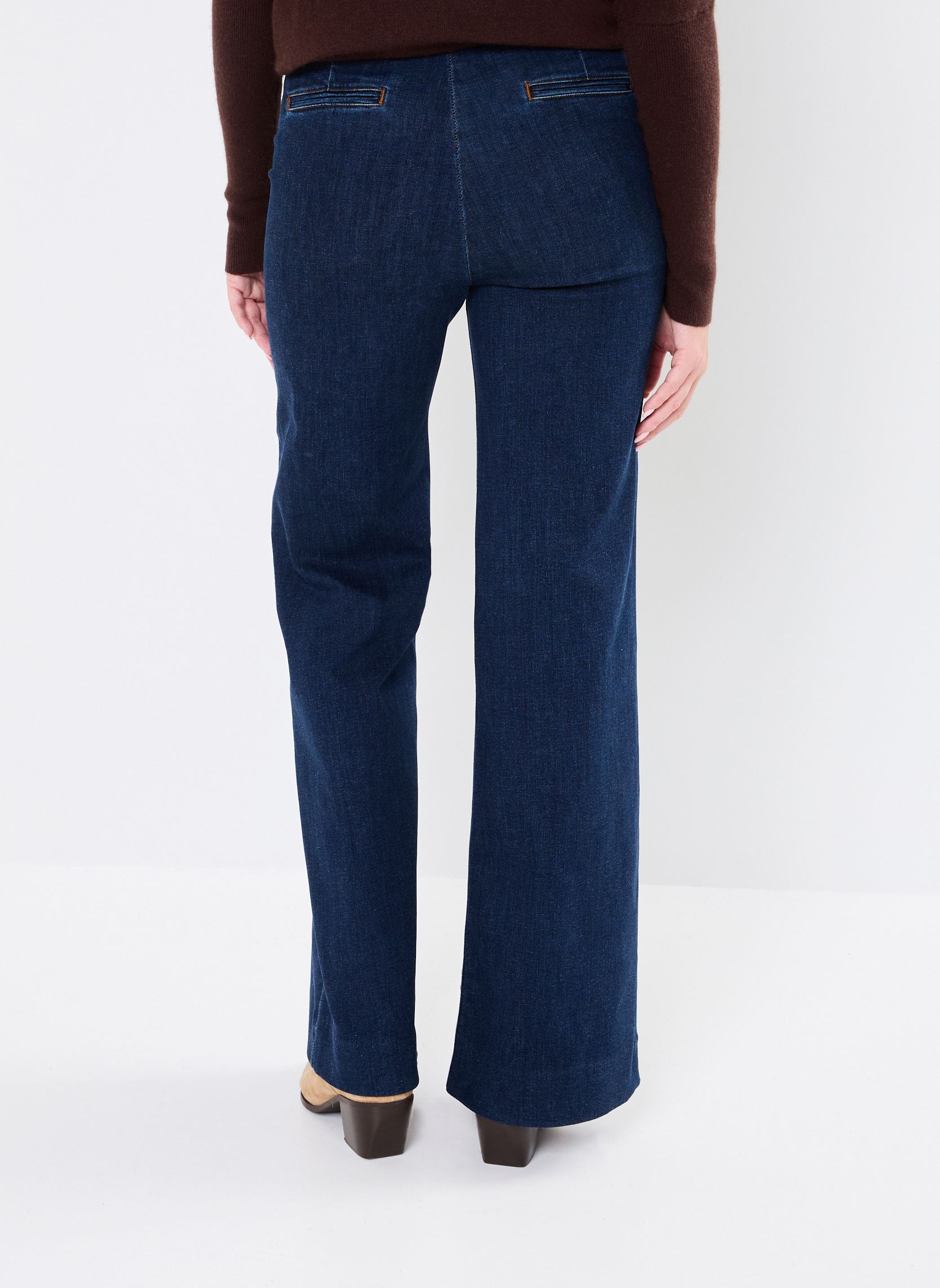 Weite Jeans ROSS damen blau Maison Hotel Weite Jeans ROSS damen blau Denim