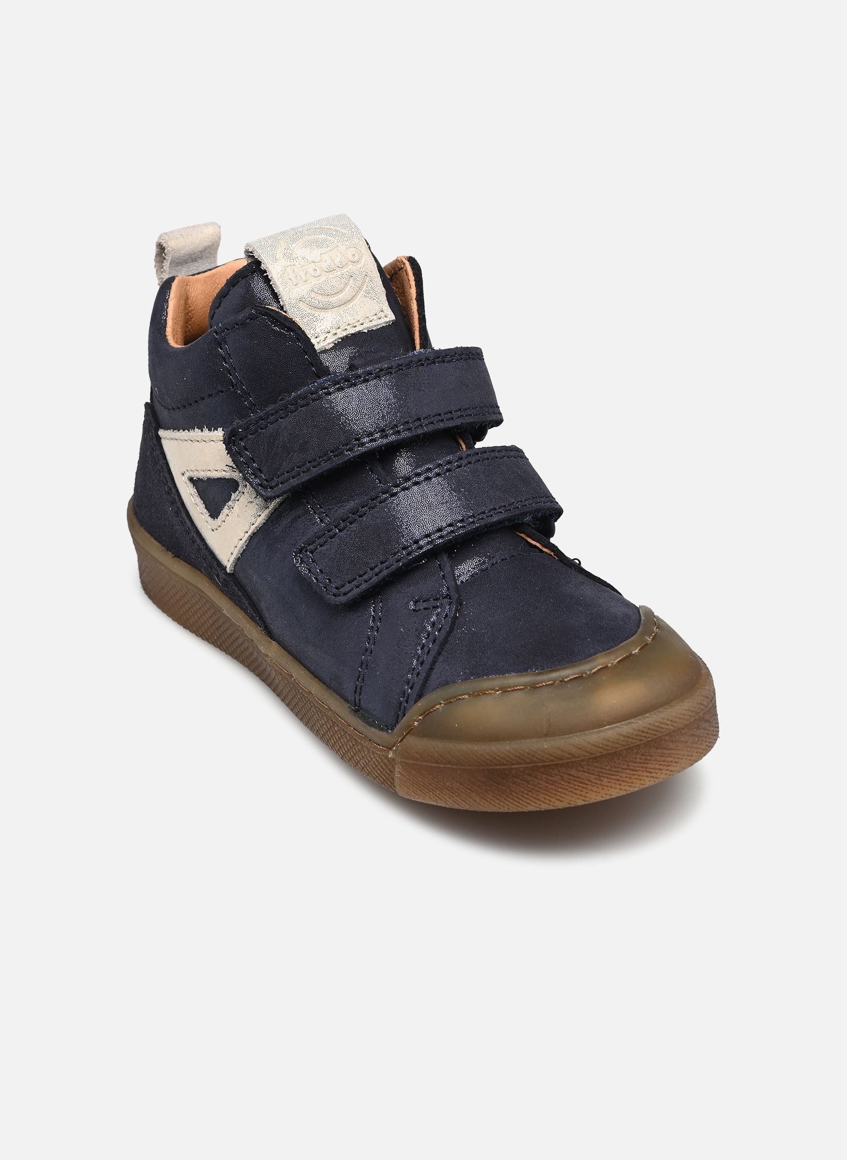 Baskets hautes Rosario fille bleu Froddo Baskets hautes Rosario fille bleu MARINE MÉTALLISÉ