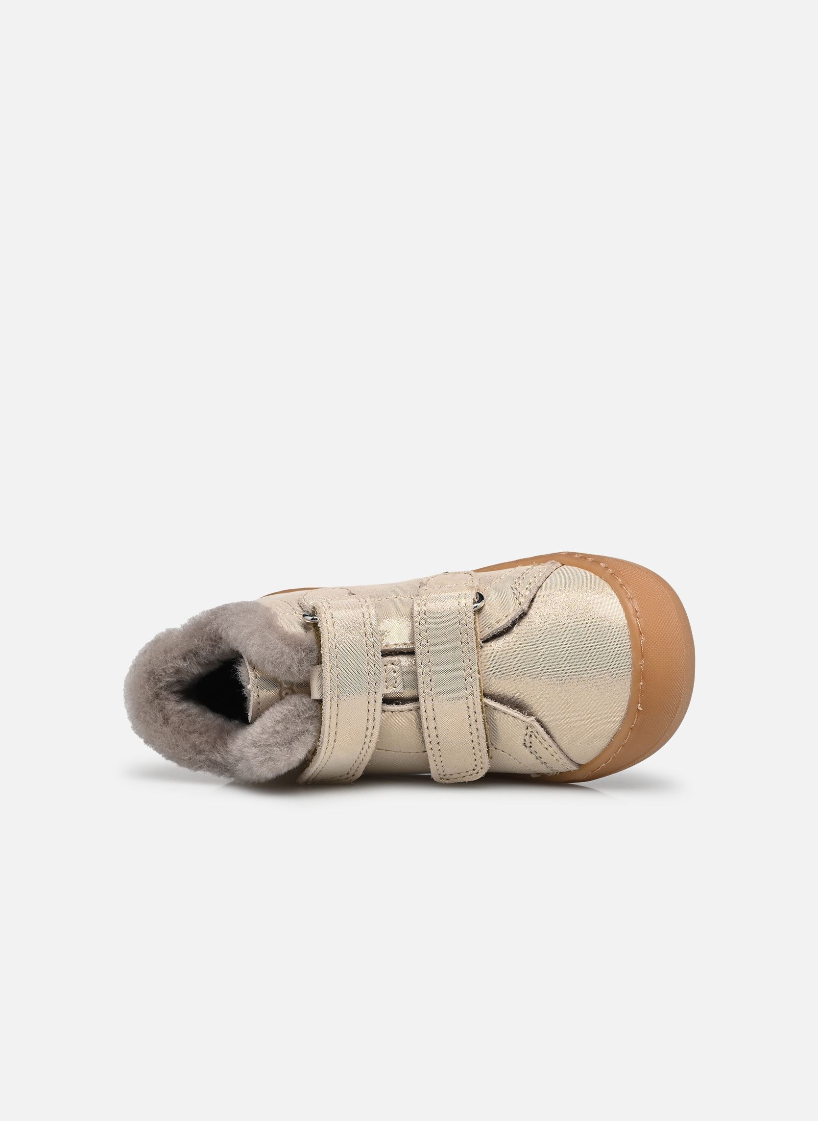 Bottines Ollie furry fille blanc Froddo Bottines Ollie furry fille blanc GOLD SHINE