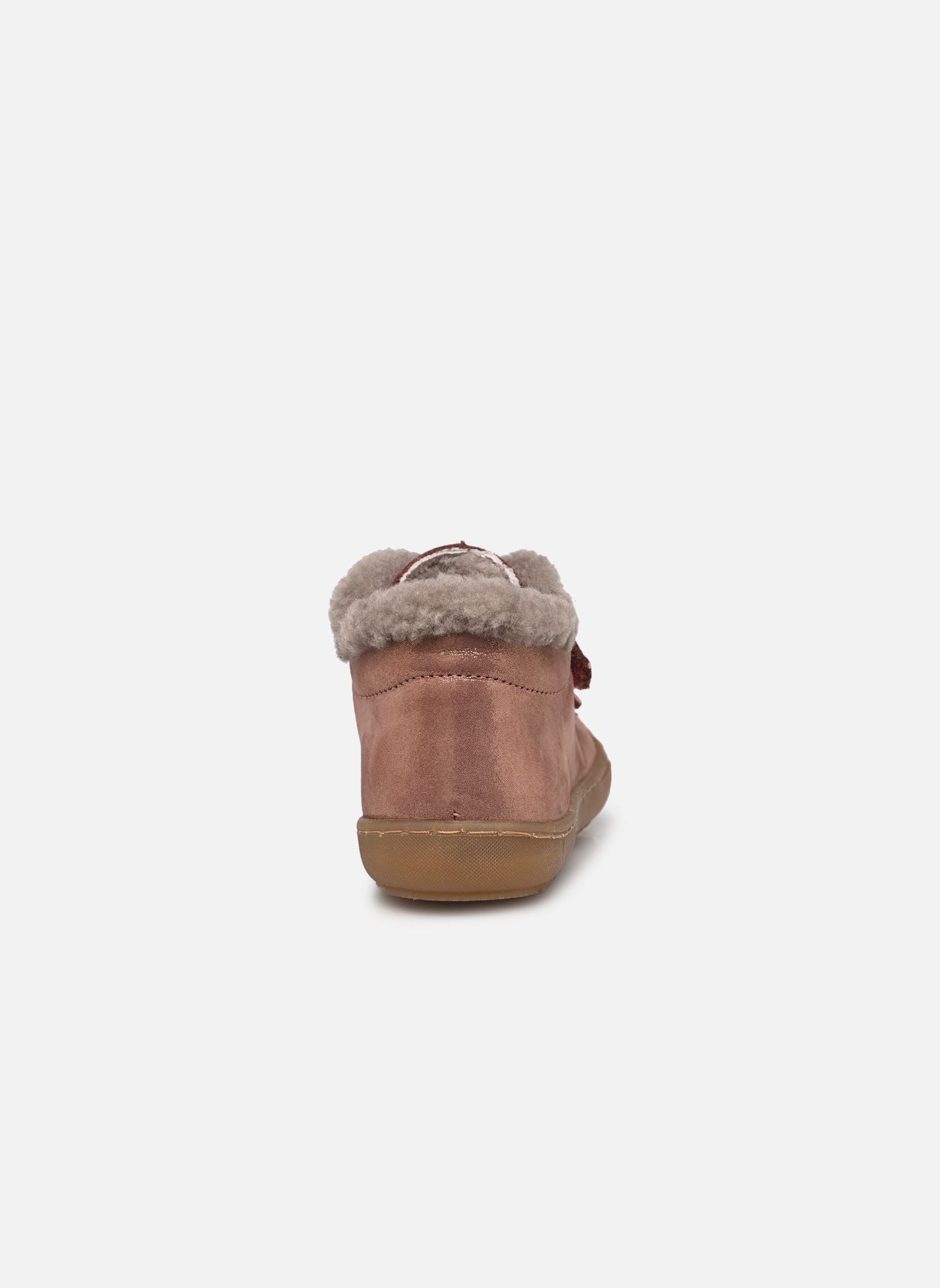Botas Ollie furry niña rosa Froddo Botas Ollie furry niña rosa ROSE MÉTALLISÉ