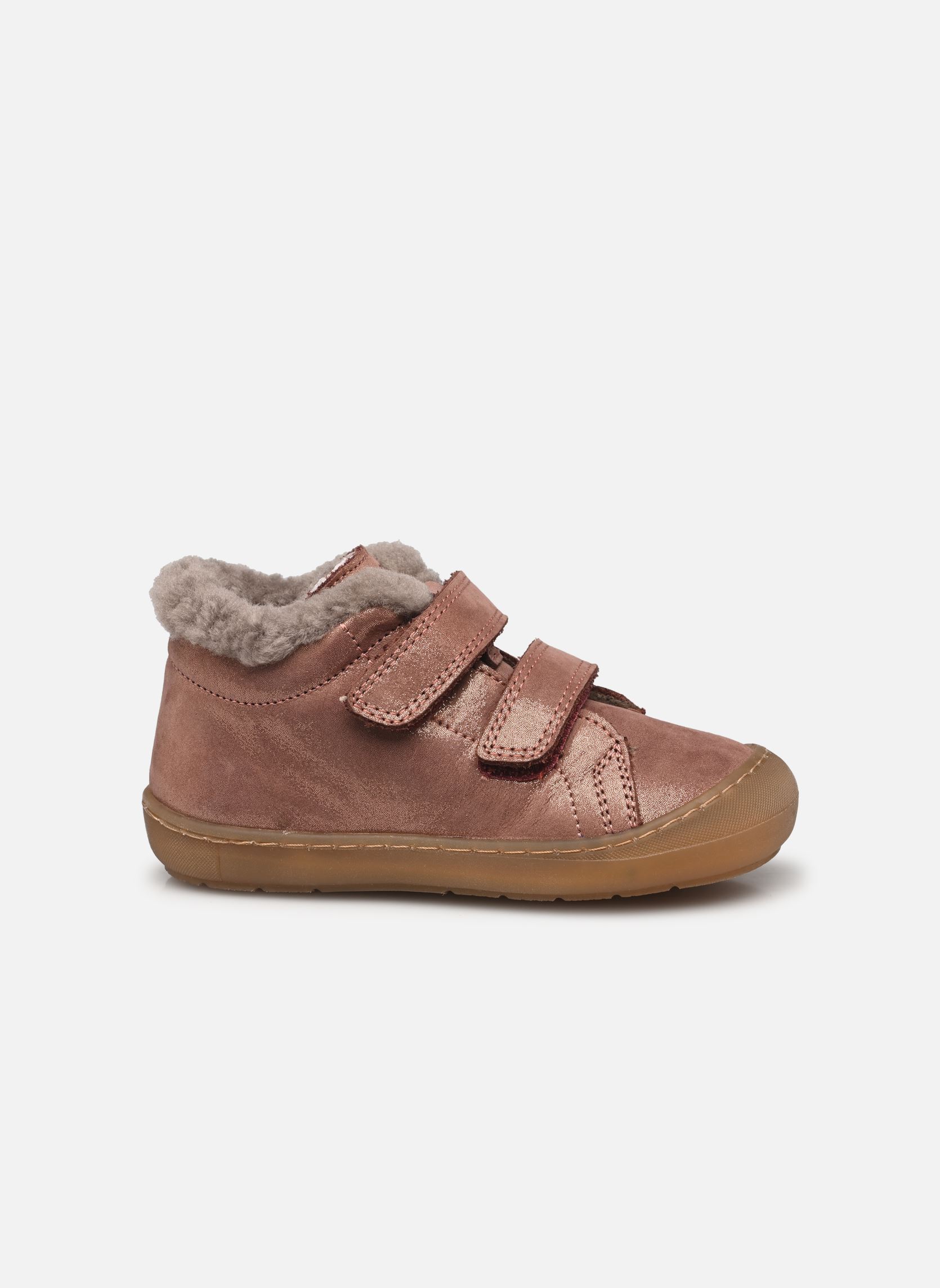 Botas Ollie furry niña rosa Froddo Botas Ollie furry niña rosa ROSE MÉTALLISÉ