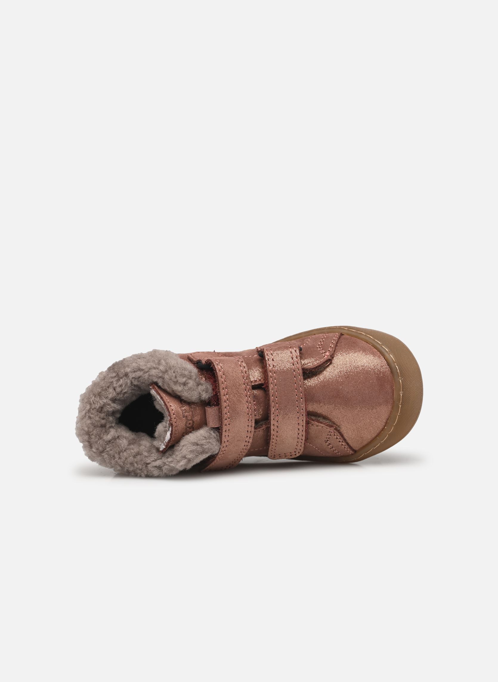 Botas Ollie furry niña rosa Froddo Botas Ollie furry niña rosa ROSE MÉTALLISÉ