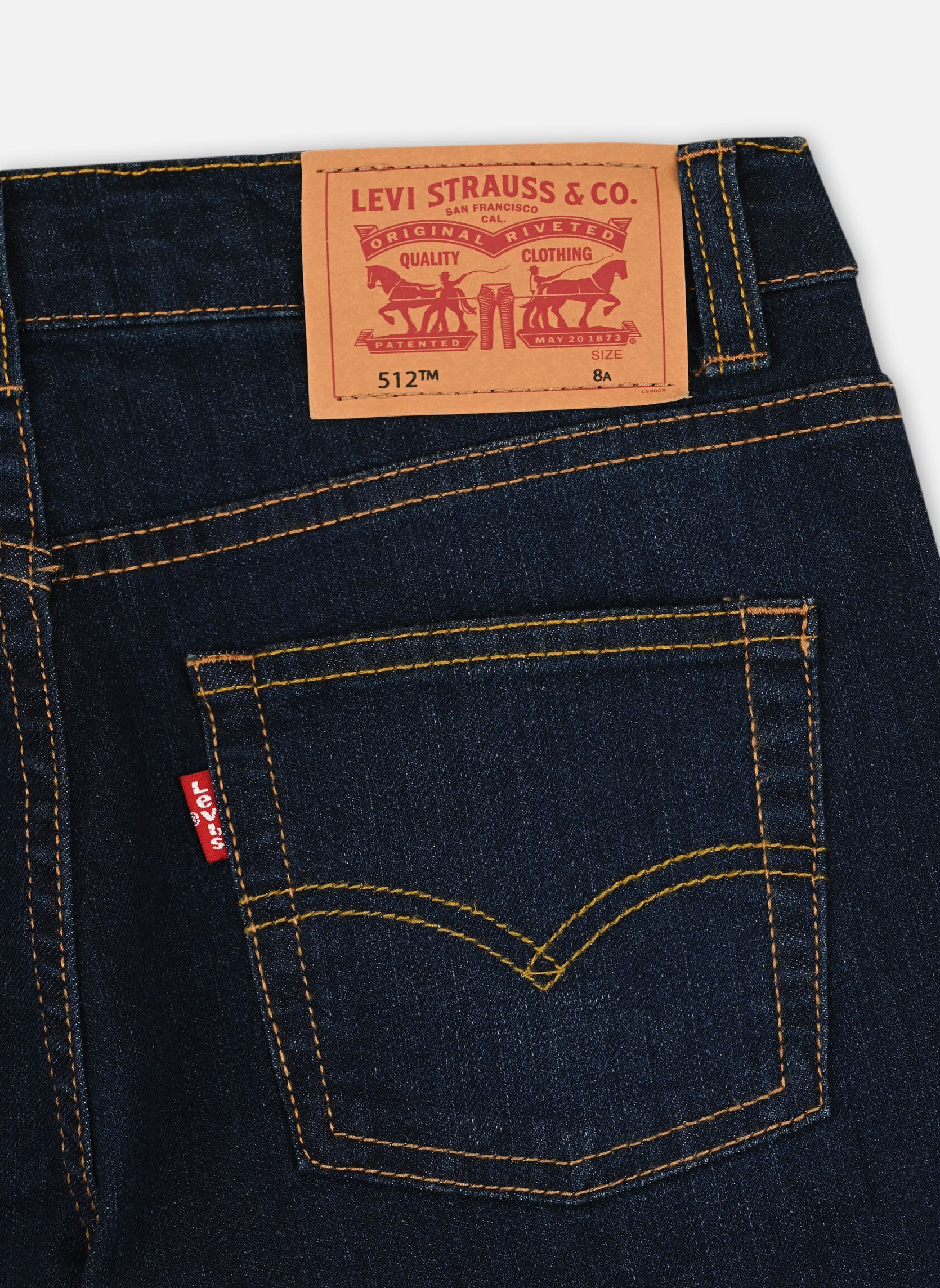 Jeans droits Levi's 512 Slim Taper Jean garçon bleu Levi's Kids Jeans droits Levi's 512 Slim Taper Jean garçon bleu HYDRA
