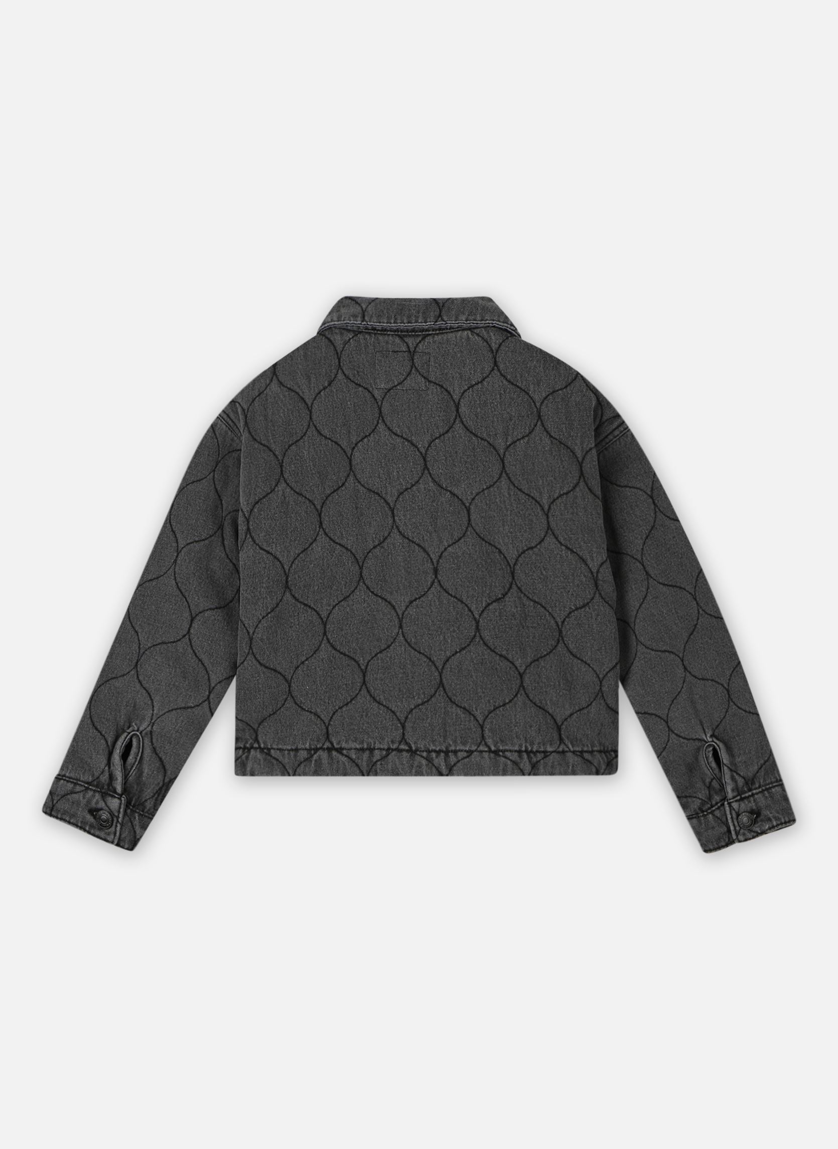 Piumini Levi's Quilted Trucker Jacket bambina blu Levi's Kids Piumini Levi's Quilted Trucker Jacket bambina blu Far Far Away