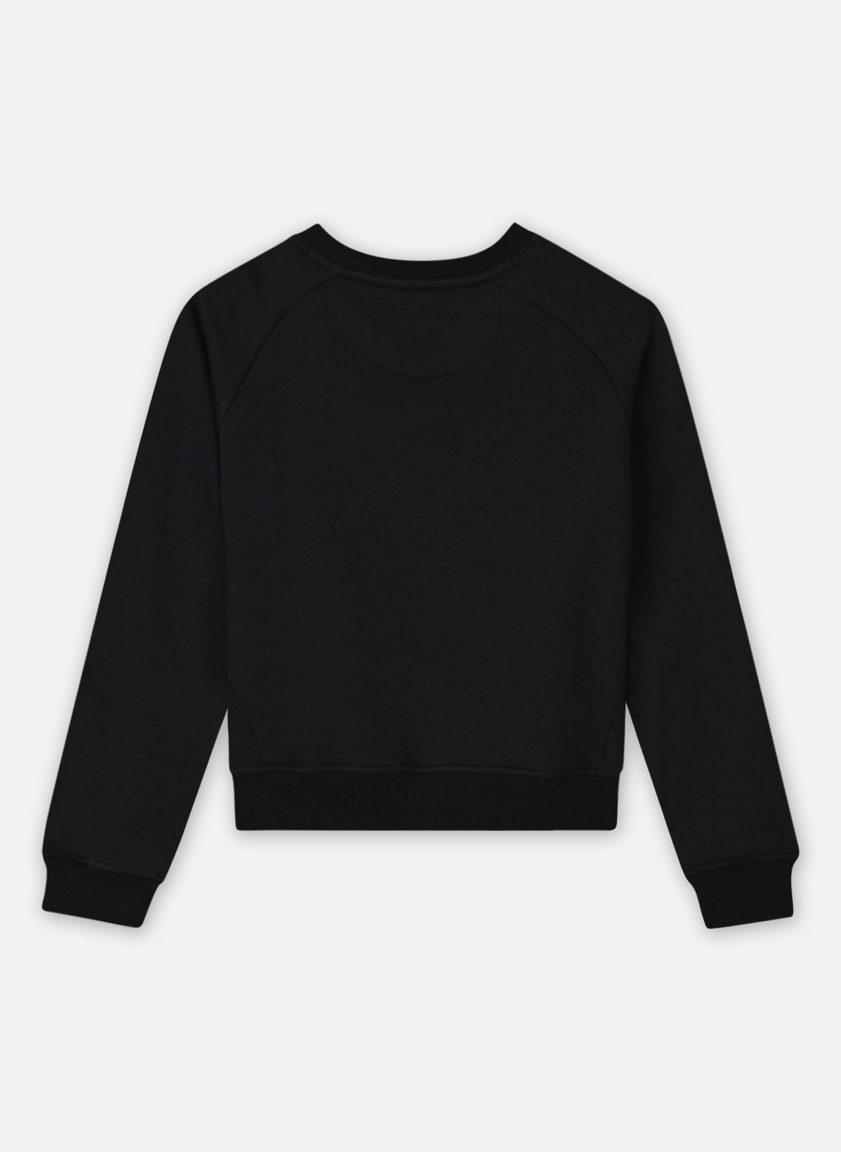 Hoodies Levi's Mixed Textures Crew meisjes zwart Levi's Kids Hoodies Levi's Mixed Textures Crew meisjes zwart JET BLACK