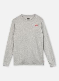 Langarm-T-Shirts Levi's LS Batwing Chesthit Tee jungen grau