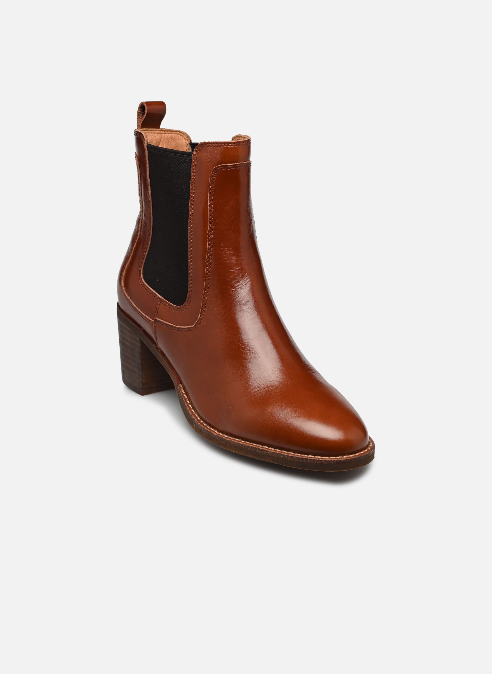 Enkellaarzen en boots Acacia dames bruin Karston Enkellaarzen en boots Acacia dames bruin Cognac