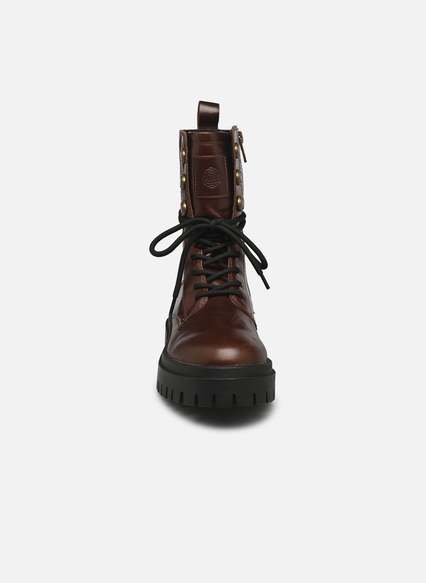 Bottines à lacets Hortense femme marron Karston Bottines à lacets Hortense femme marron marron
