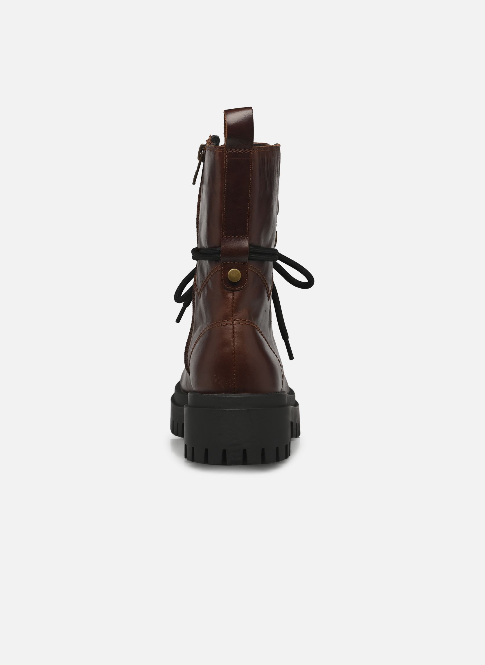 Bottines à lacets Hortense femme marron Karston Bottines à lacets Hortense femme marron marron
