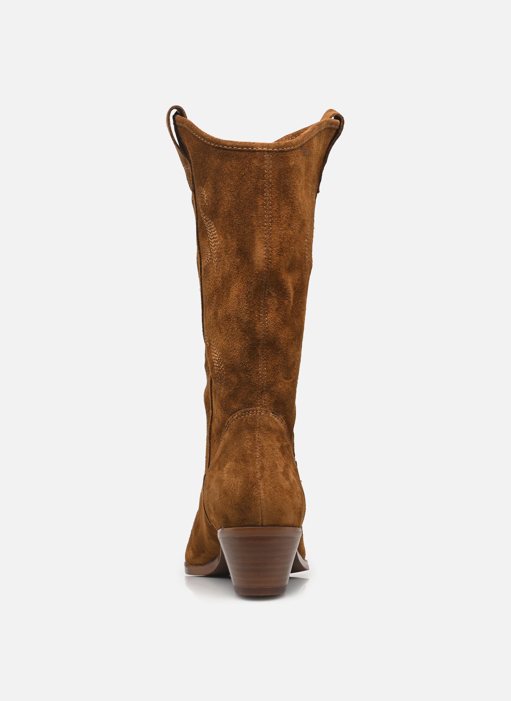 Cowboy-Stiefeletten Lys damen braun Karston Cowboy-Stiefeletten Lys damen braun Camel