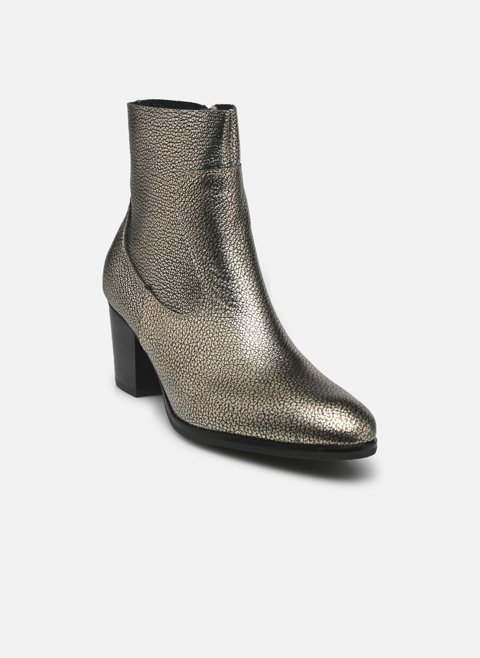 Enkellaarzen en boots Pyra dames zilver Karston Enkellaarzen en boots Pyra dames zilver Platine