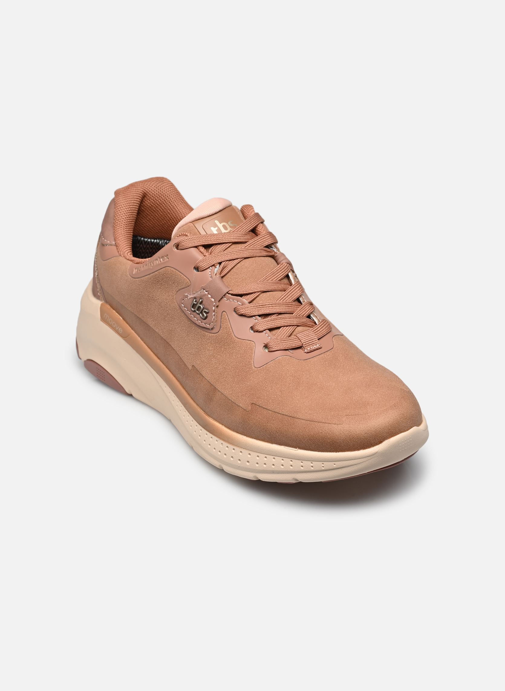 Lage sneakers Easydia dames roze TBS Lage sneakers Easydia dames roze ROSE POUDRE