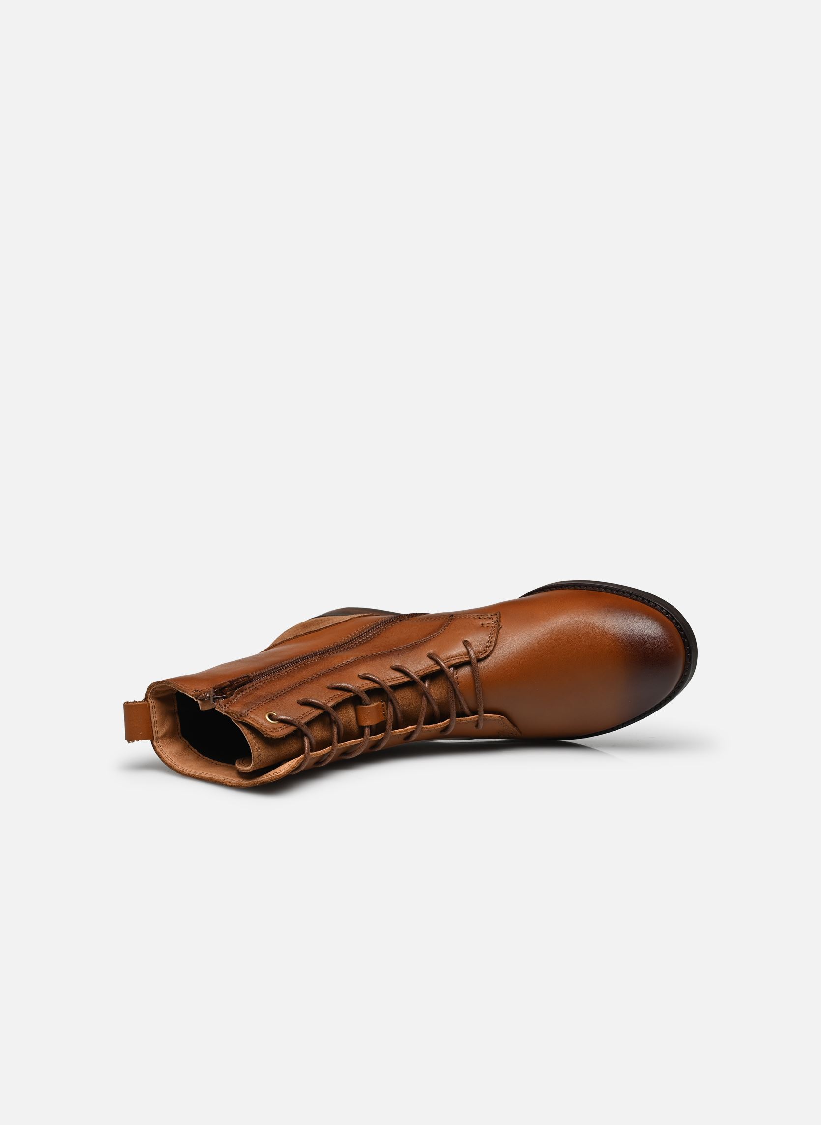 Bottines à lacets Florina femme marron TBS Bottines à lacets Florina femme marron TAN