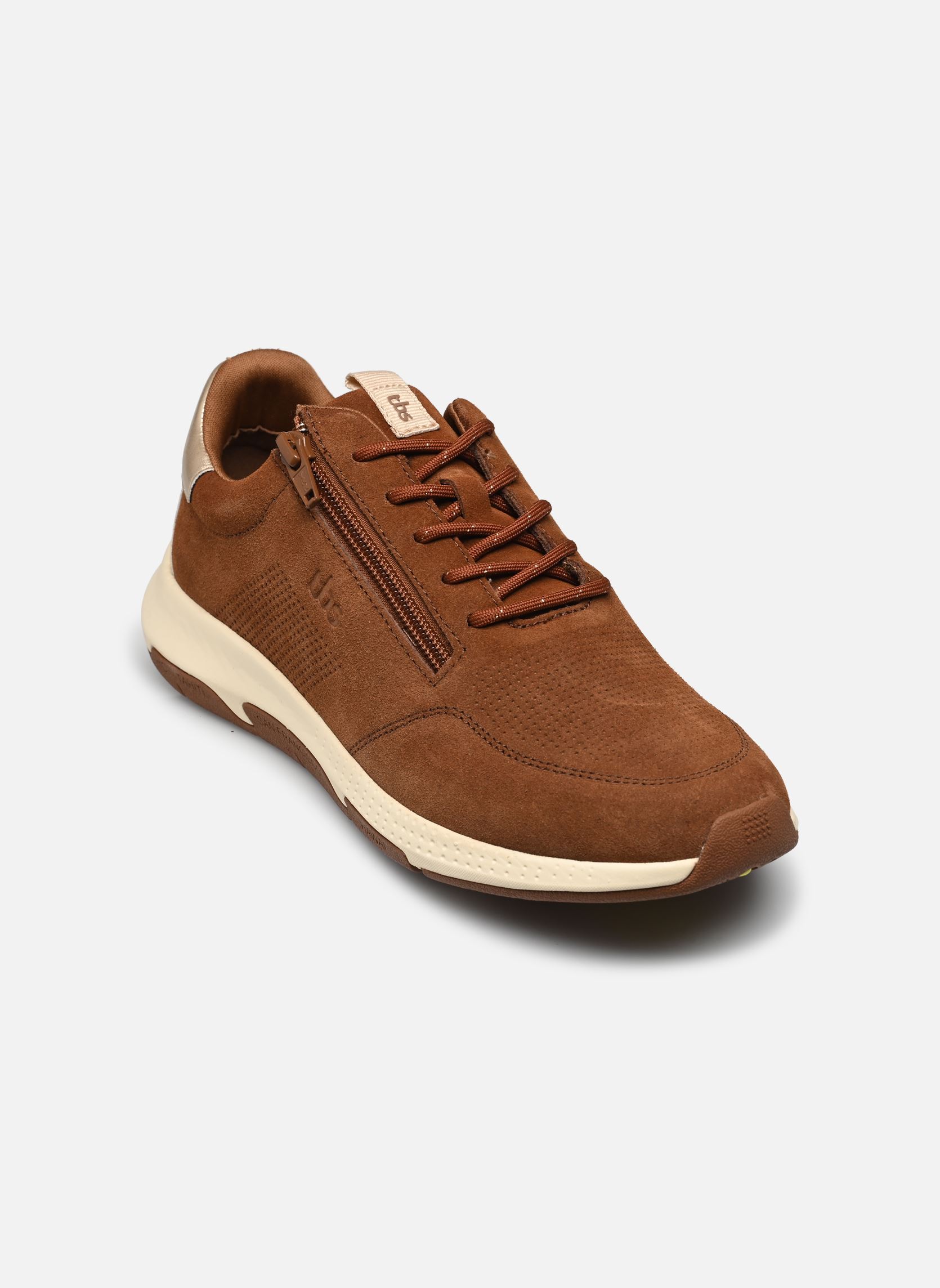 Lage sneakers Julizip dames bruin TBS Lage sneakers Julizip dames bruin TAN + DORE
