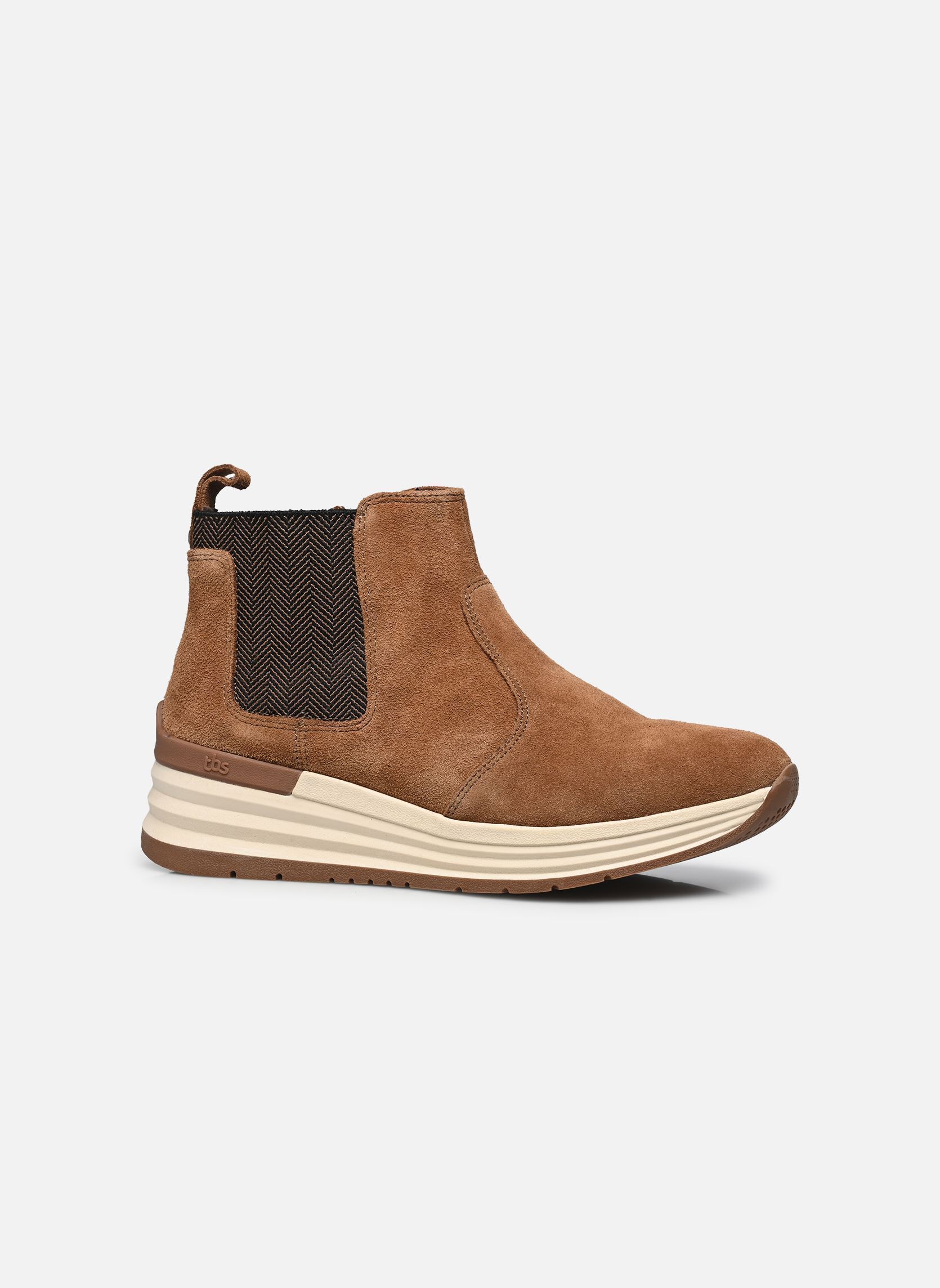 Bottines et boots Temarie femme marron TBS Bottines et boots Temarie femme marron TAN