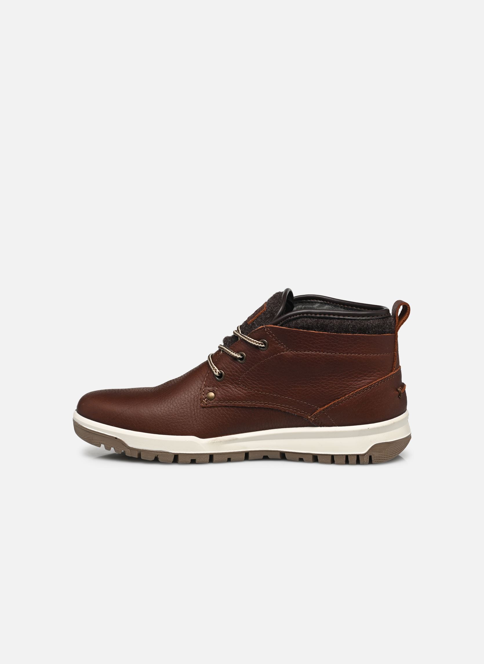 Baskets montantes Ravenne homme marron TBS Baskets montantes Ravenne homme marron ACAJOU