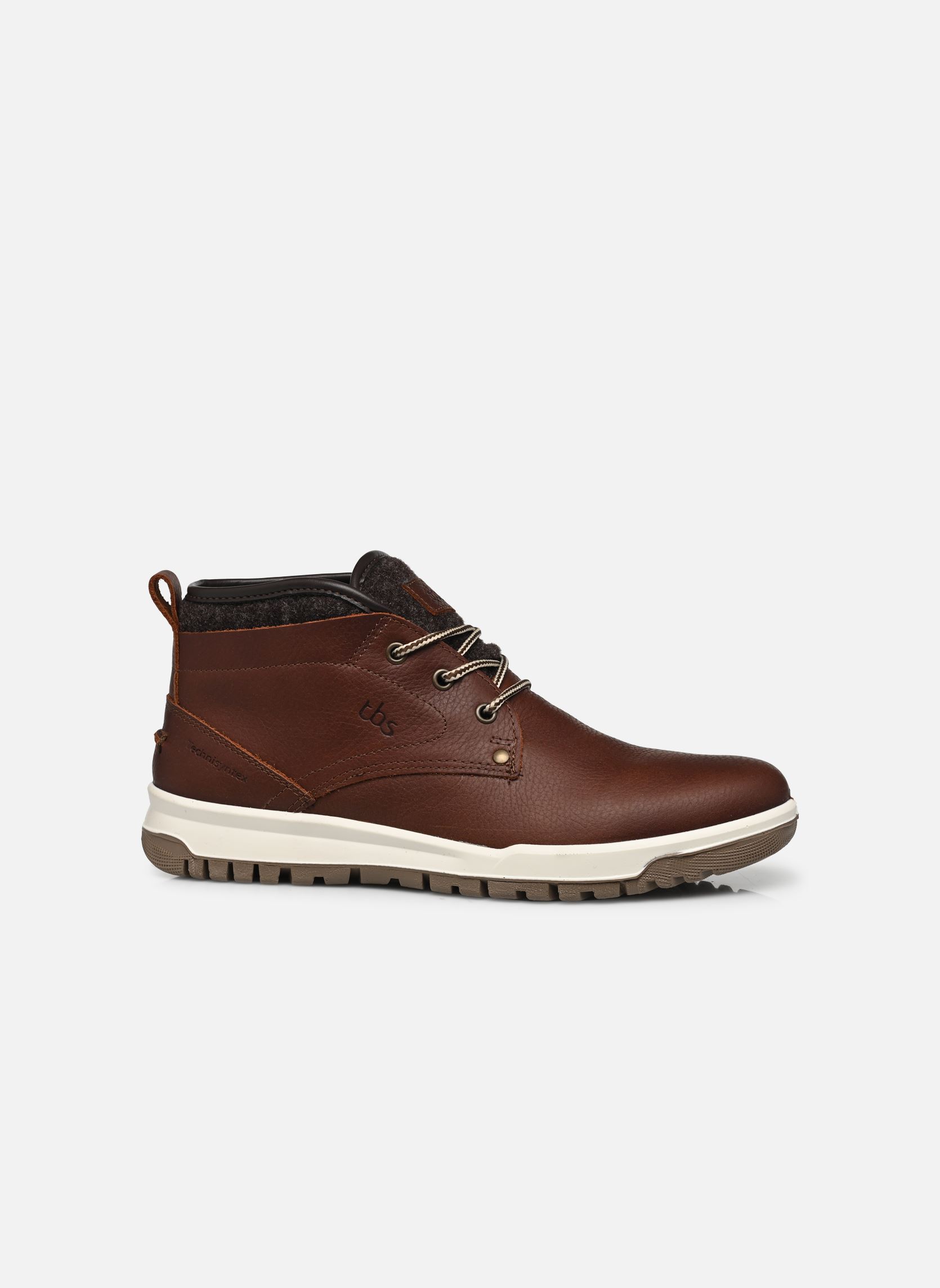 Baskets montantes Ravenne homme marron TBS Baskets montantes Ravenne homme marron ACAJOU
