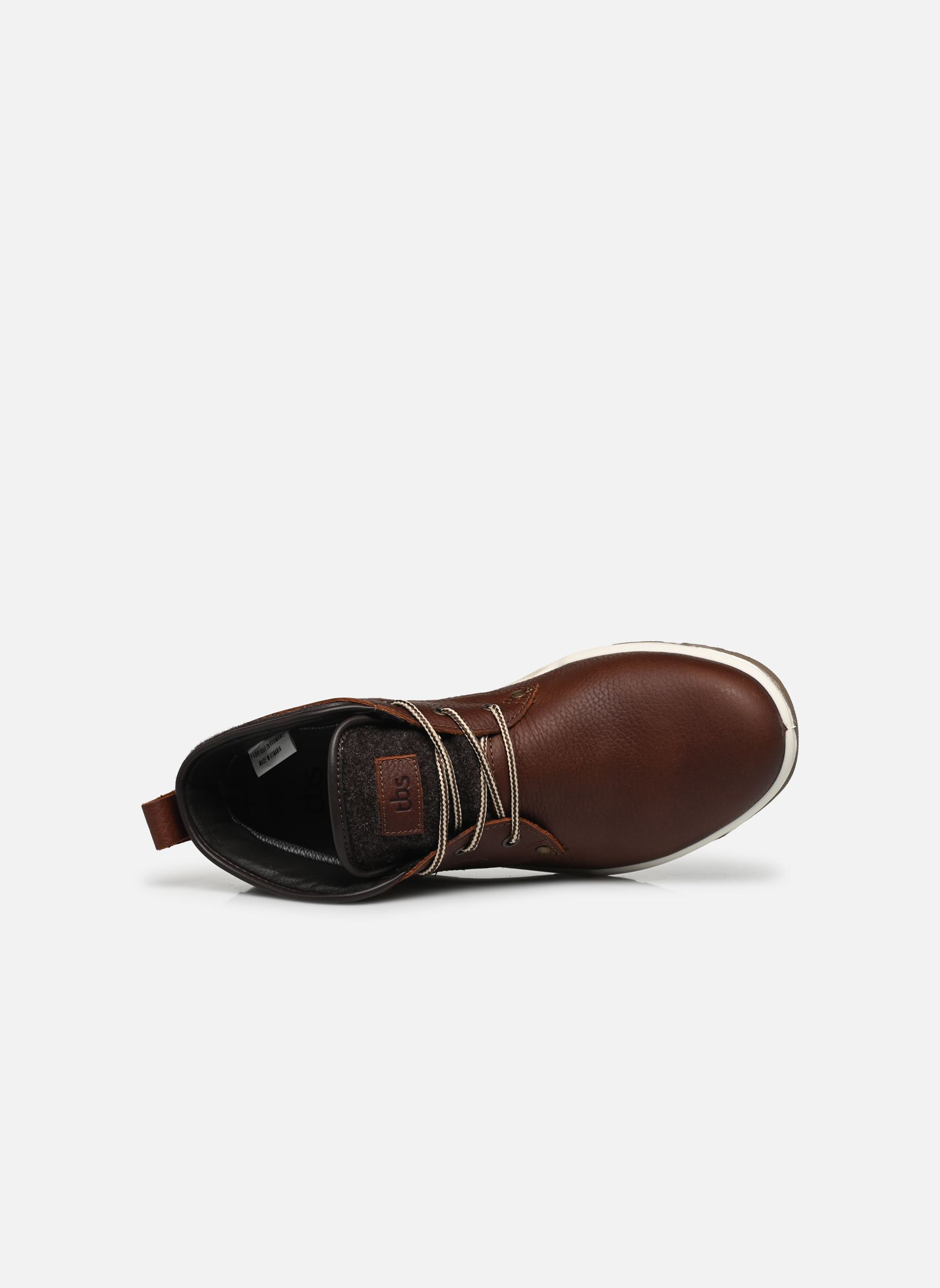 Baskets montantes Ravenne homme marron TBS Baskets montantes Ravenne homme marron ACAJOU
